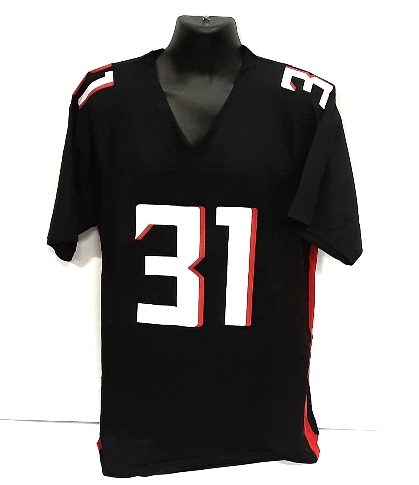 Justin Simmons Authentic Signed Pro Style Jersey Autographed Beckett R1