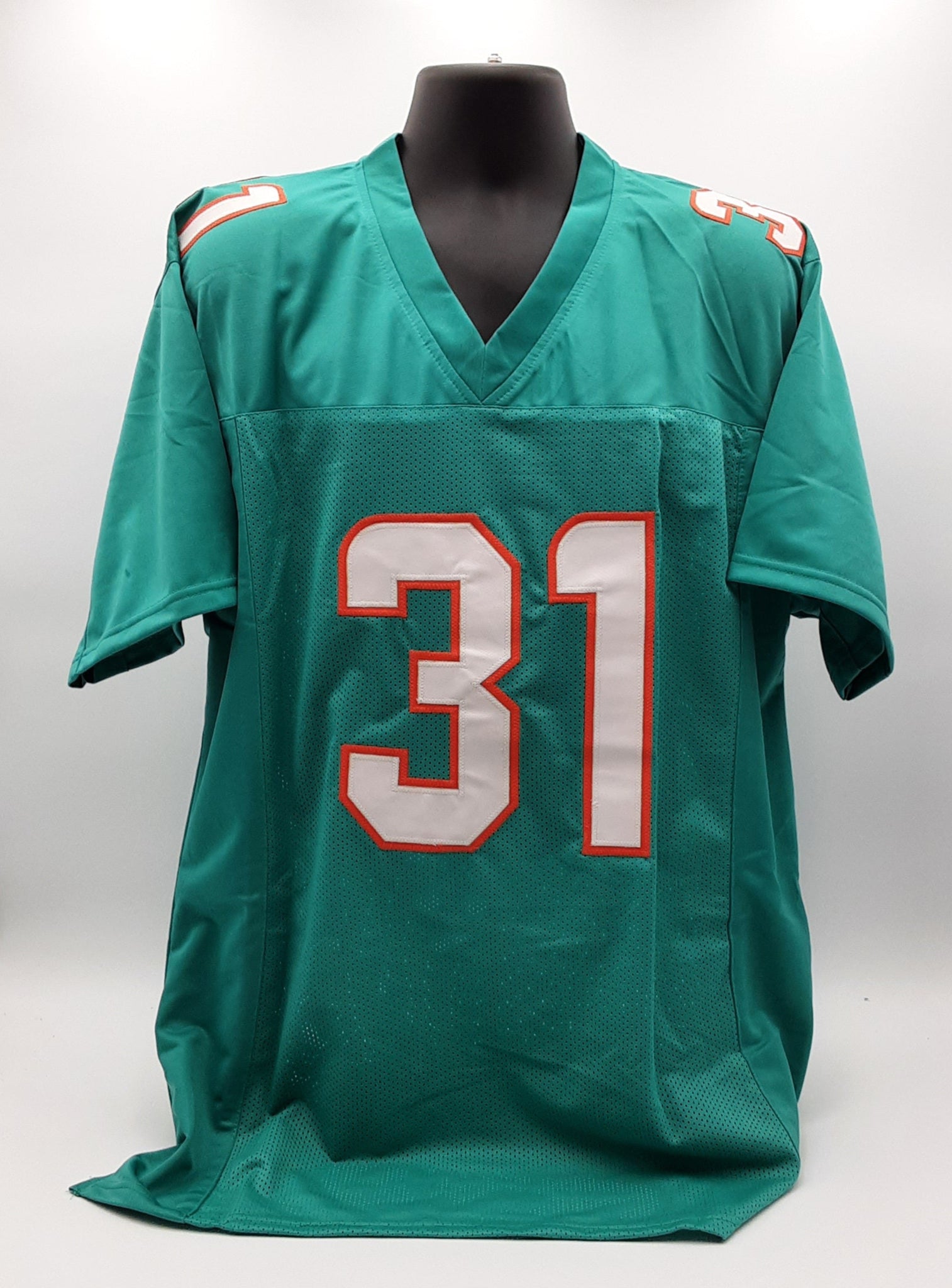 Raheem Mostert Authentic Signed Pro Style Jersey Autographed Beckett R1