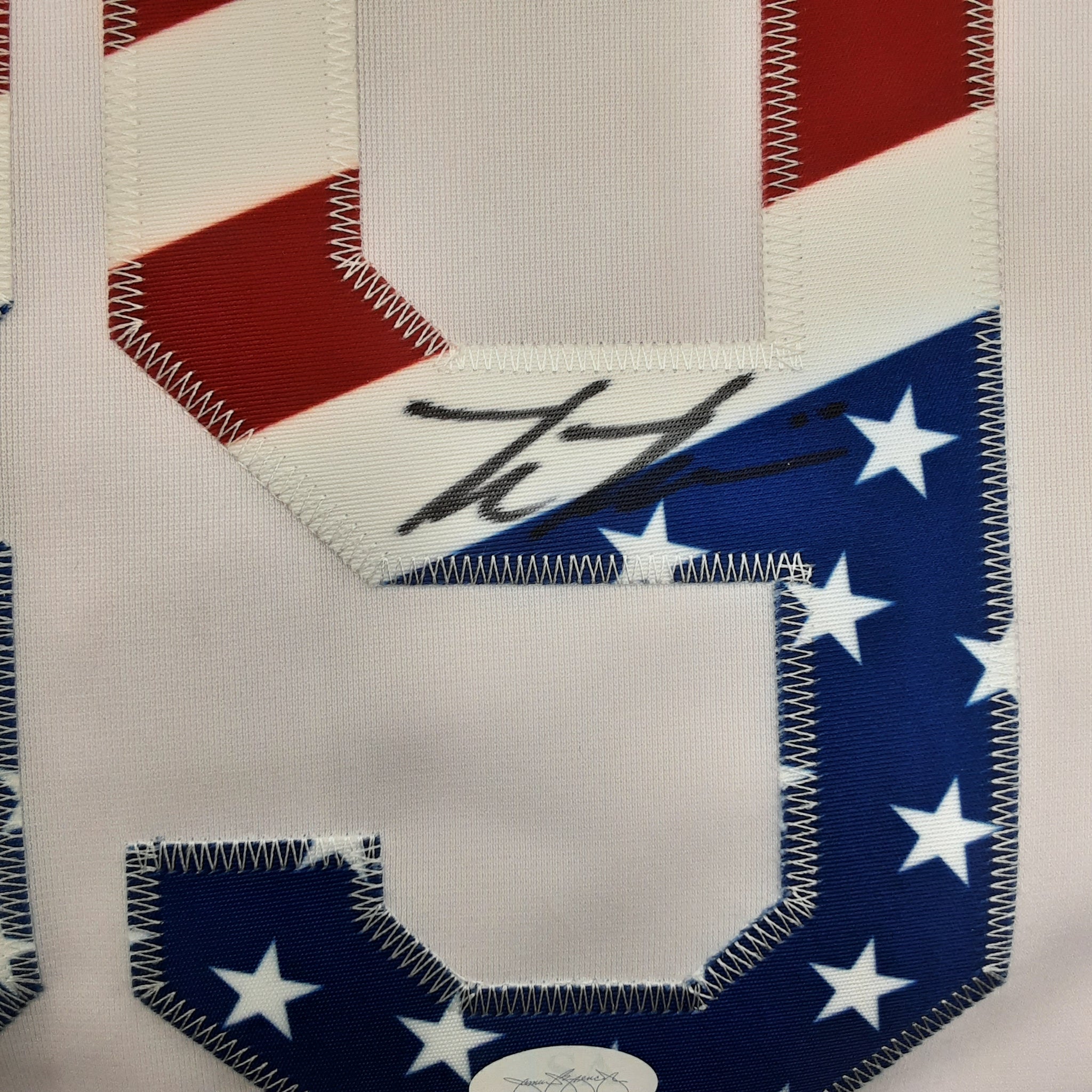 Kevin Kiermaier Signed Pro Style Jersey Autographed JSA R1
