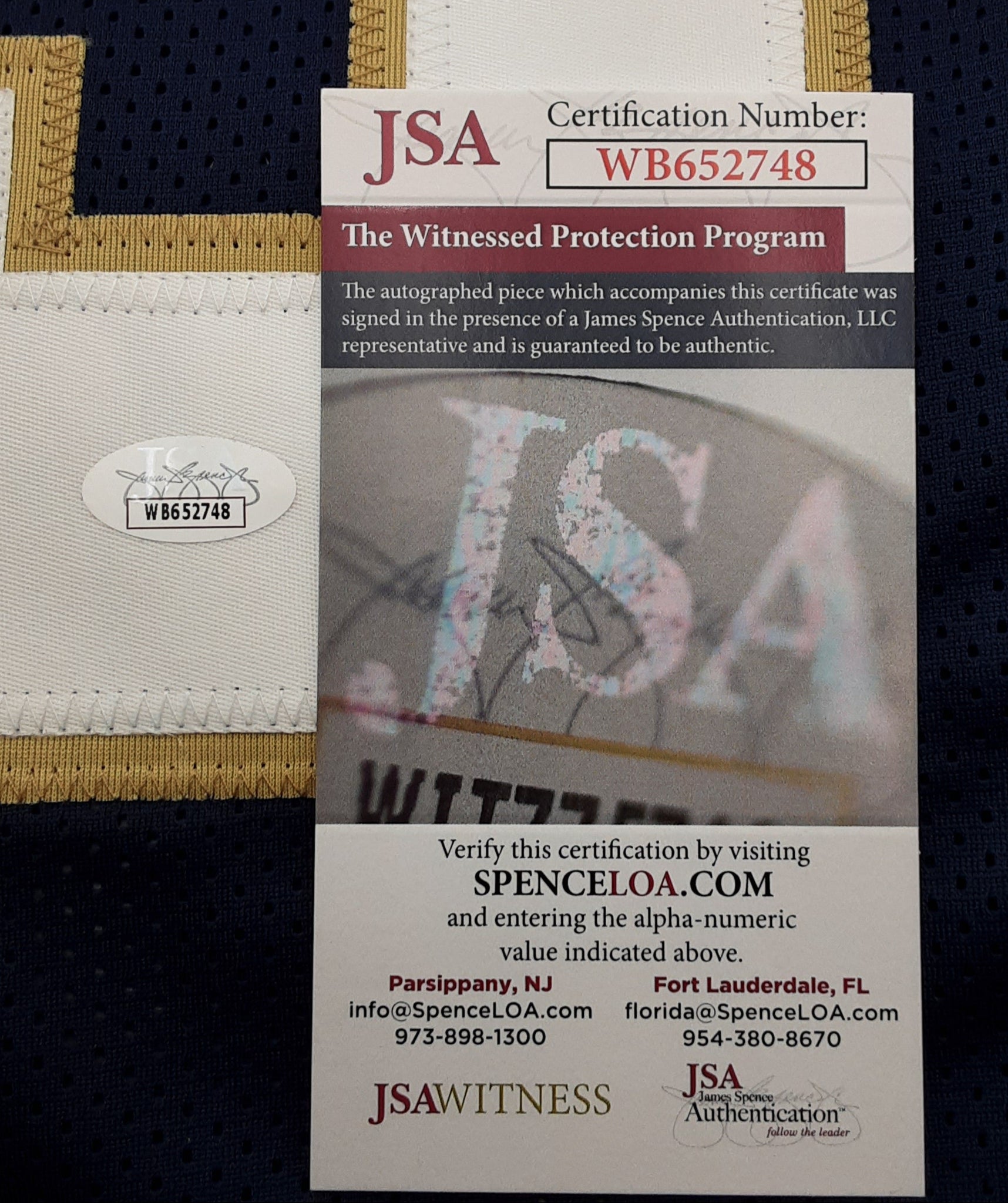 Rocket Ismail Authentic Signed Pro Style Jersey Autographed JSA R1