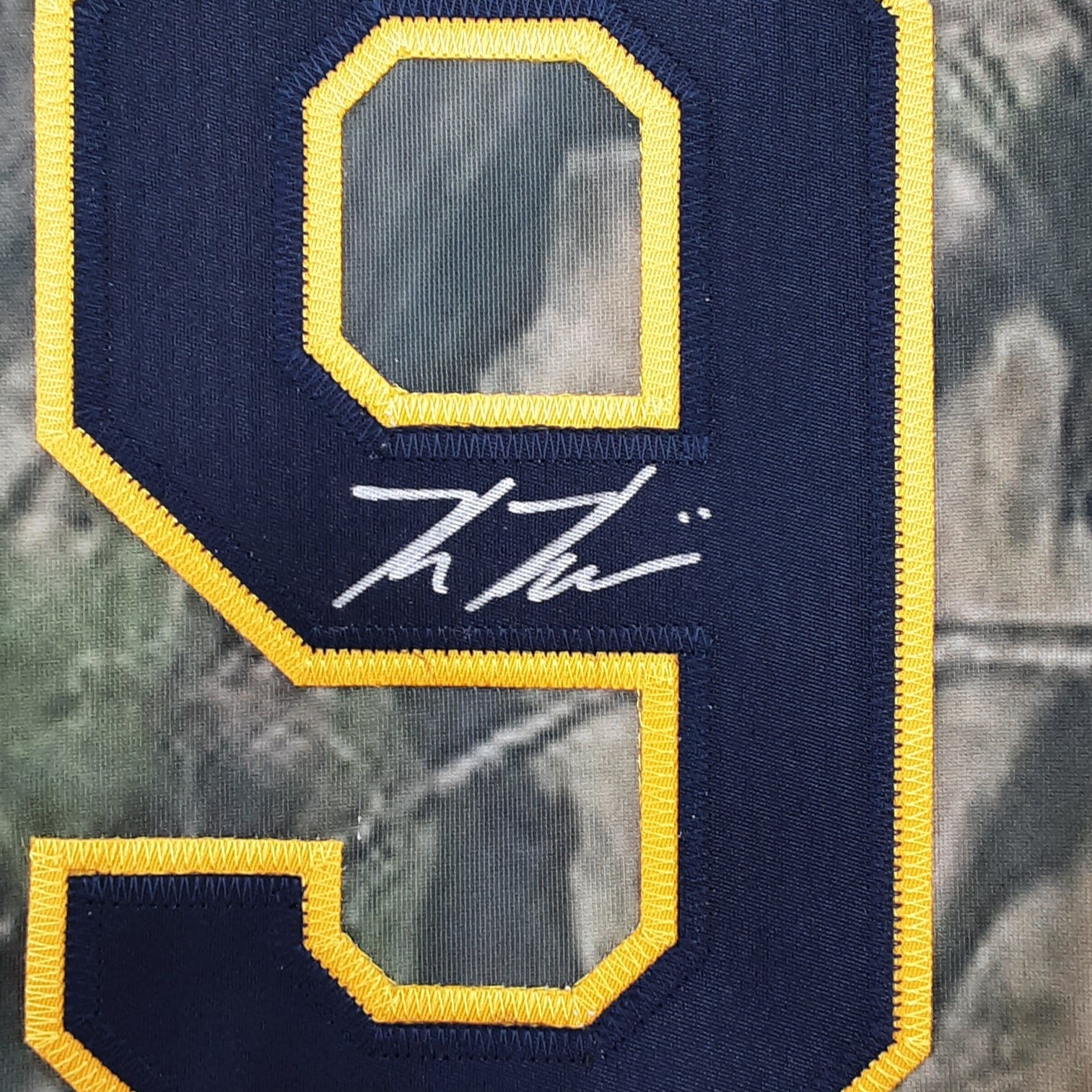 Kevin Kiermaier Signed Pro Style Jersey Autographed JSA R1
