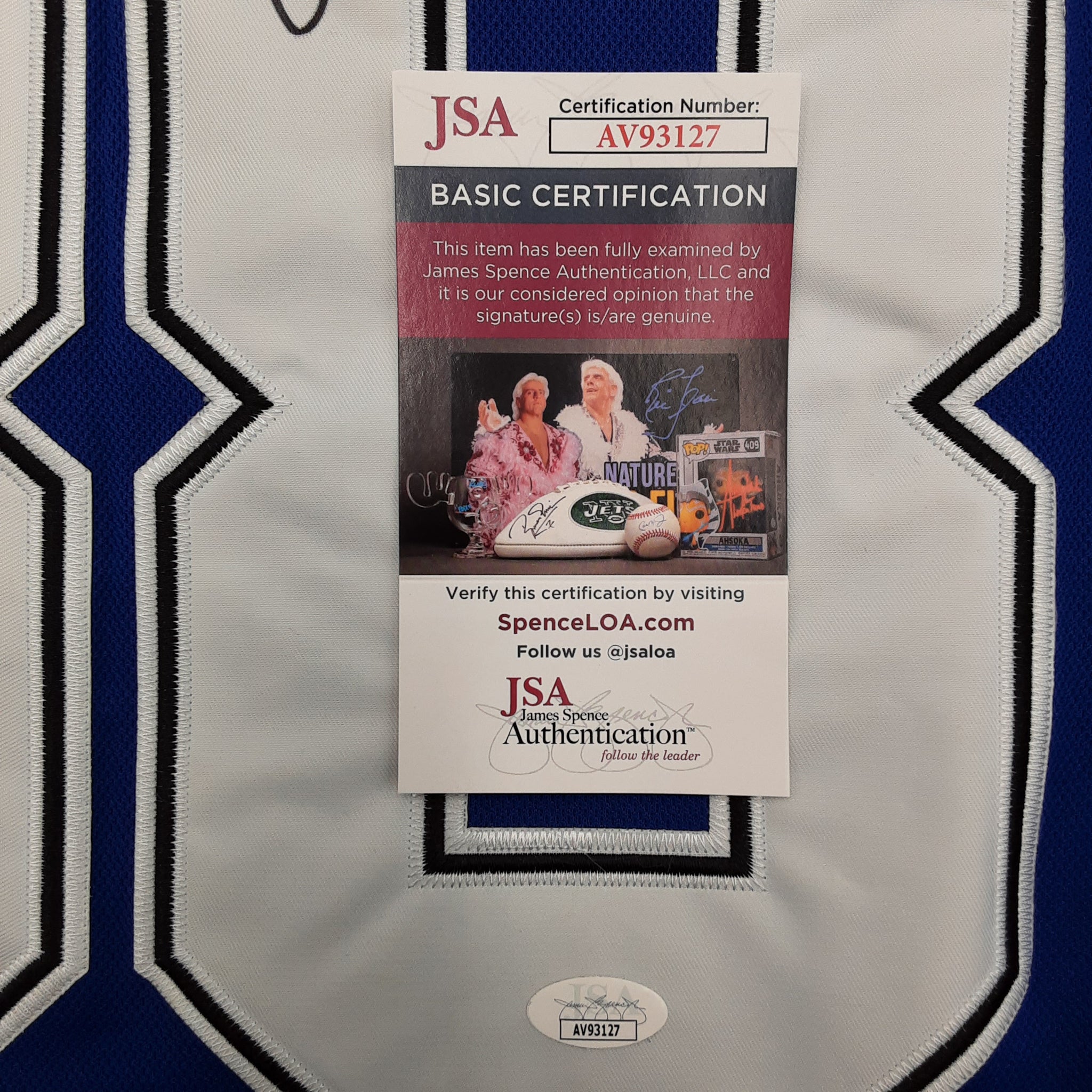 Andrei Vasilevskiy Authentic Signed Pro Style Jersey Autographed JSA R1