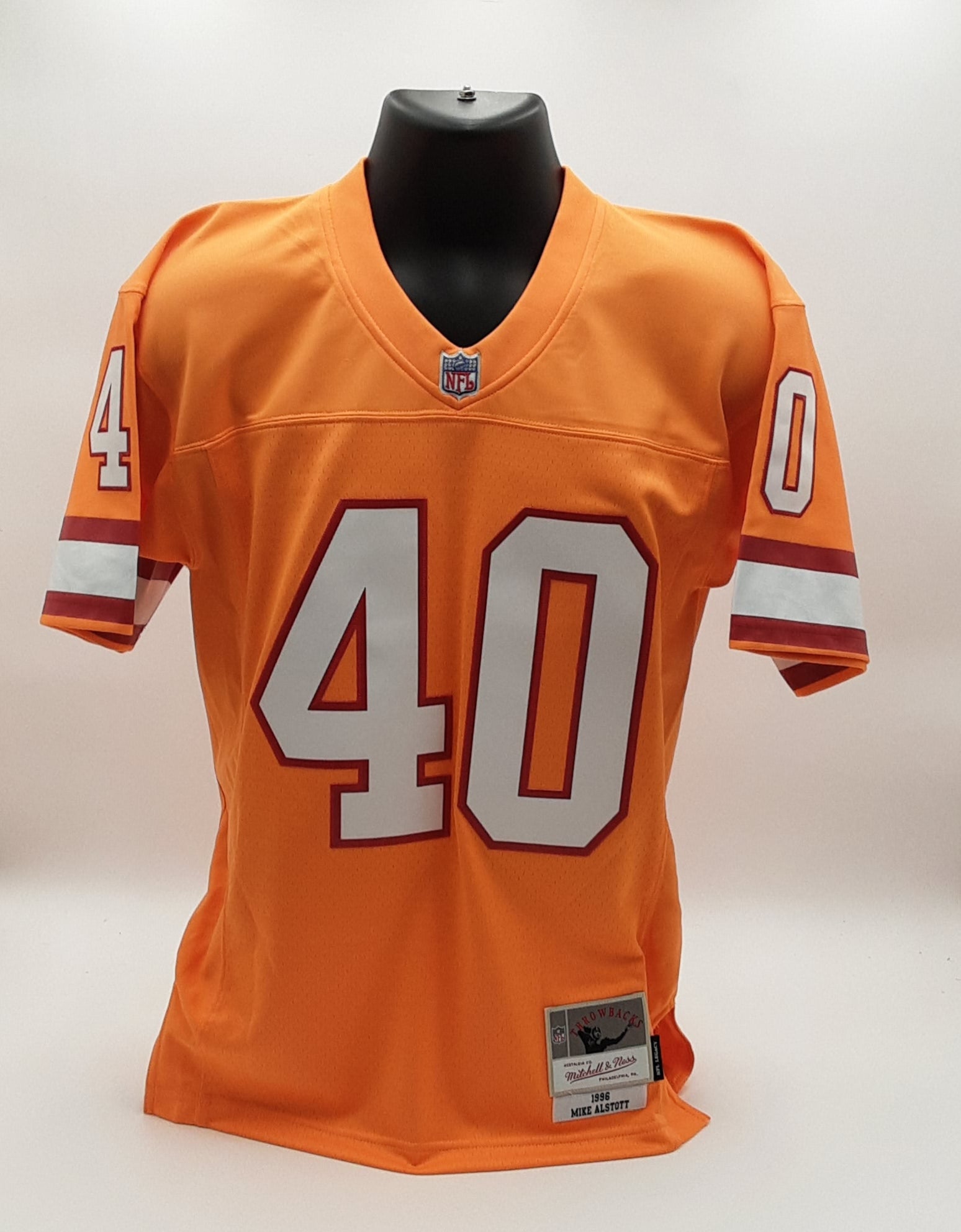 Mike Alstott Authentic Signed Pro Style Jersey Autographed with Inscription JSA