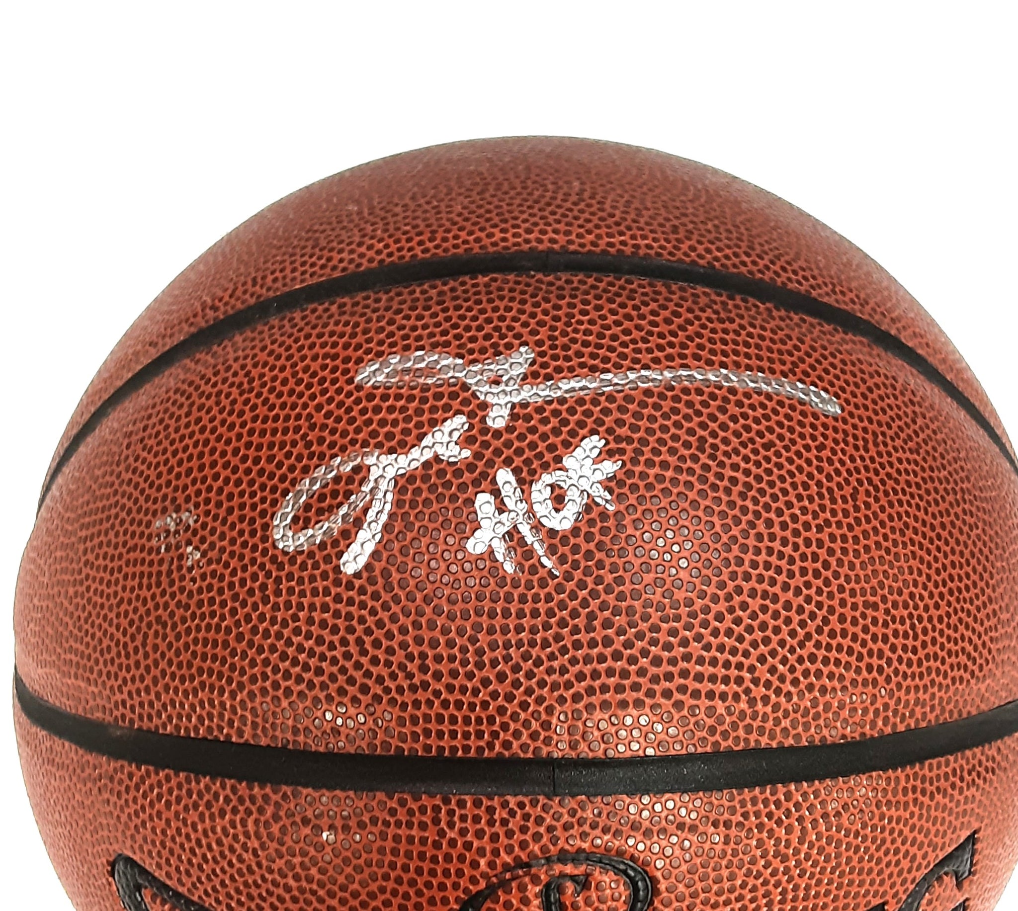 Allen Iverson Authentic Signed Hall of Fame Basketball Autographed JSA-