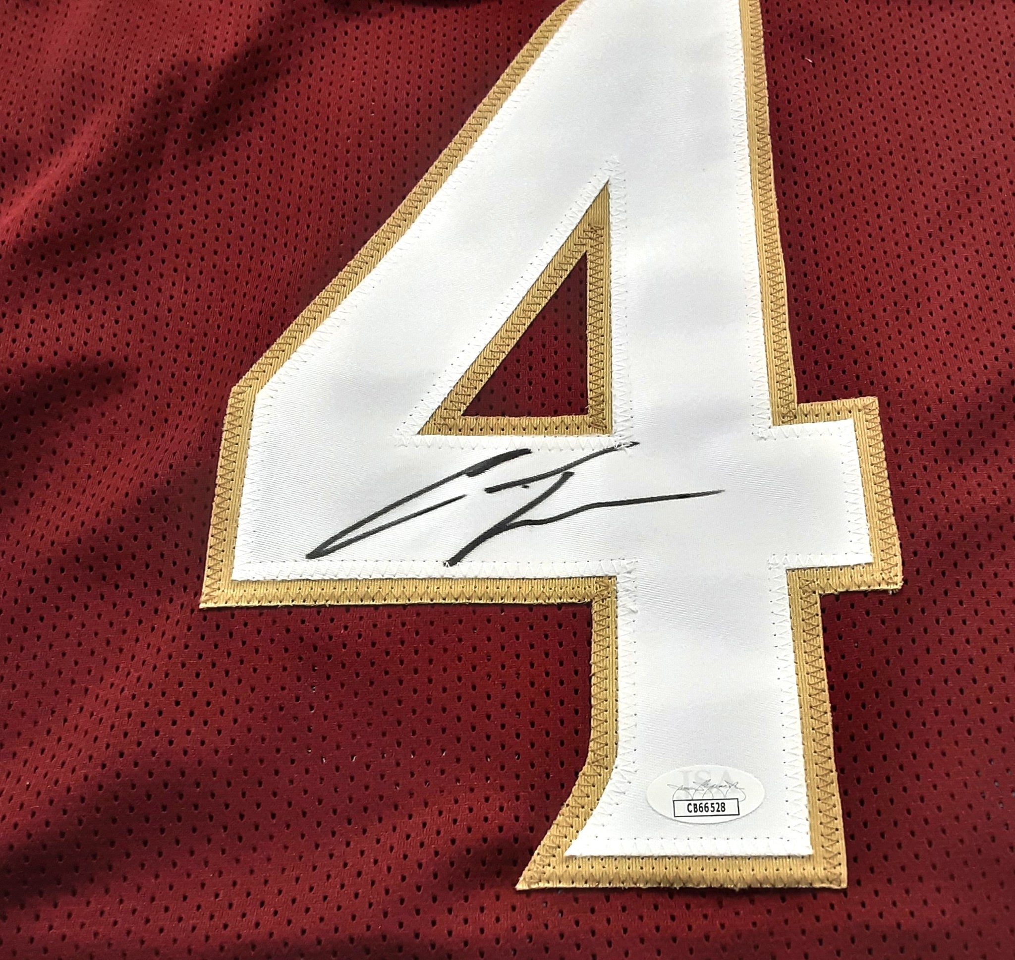 Chris Thompson Authentic Signed Pro Style Jersey Autographed JSA R1