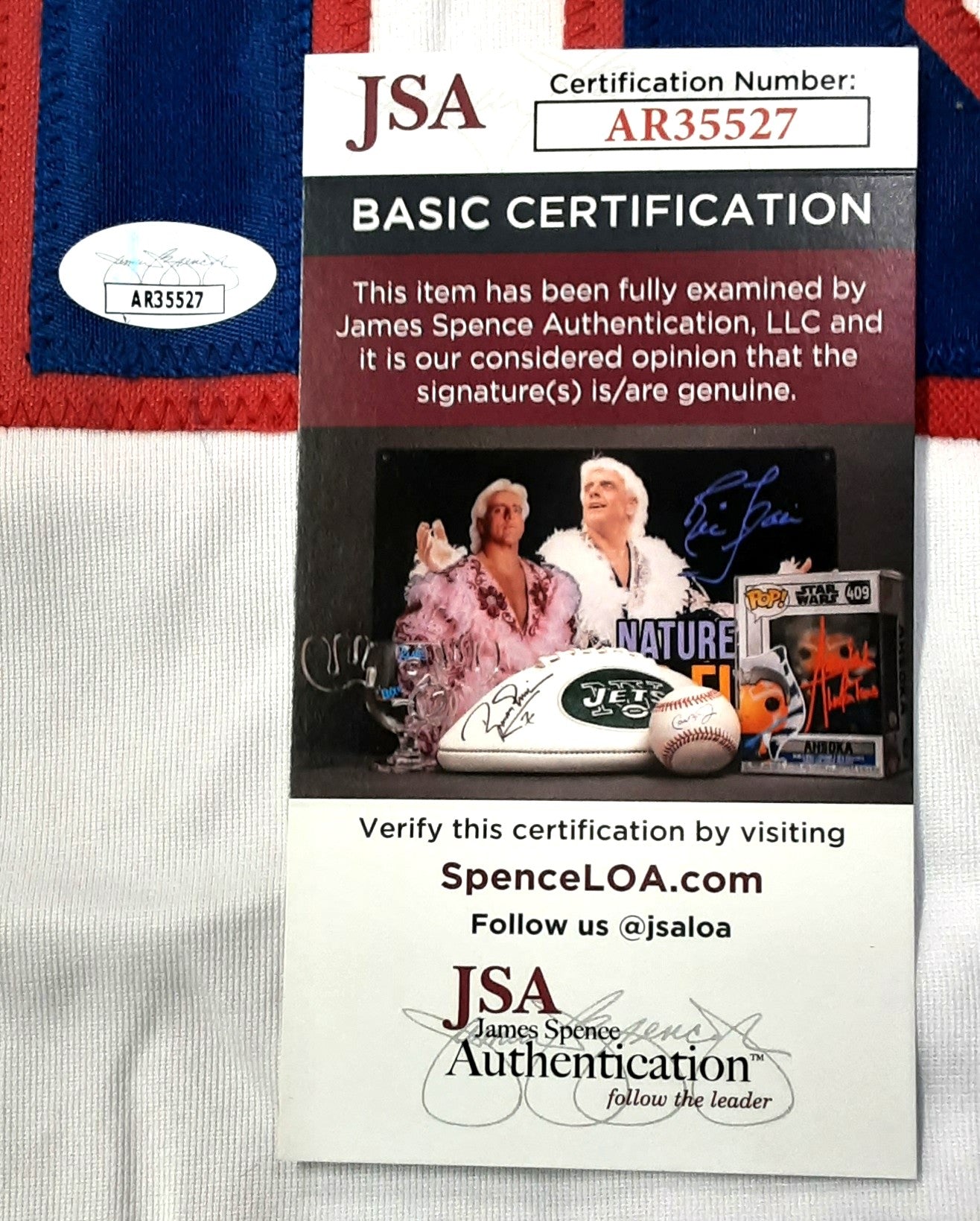 Juan Gonzalez Authentic Signed Pro Style Jersey Autographed JSA