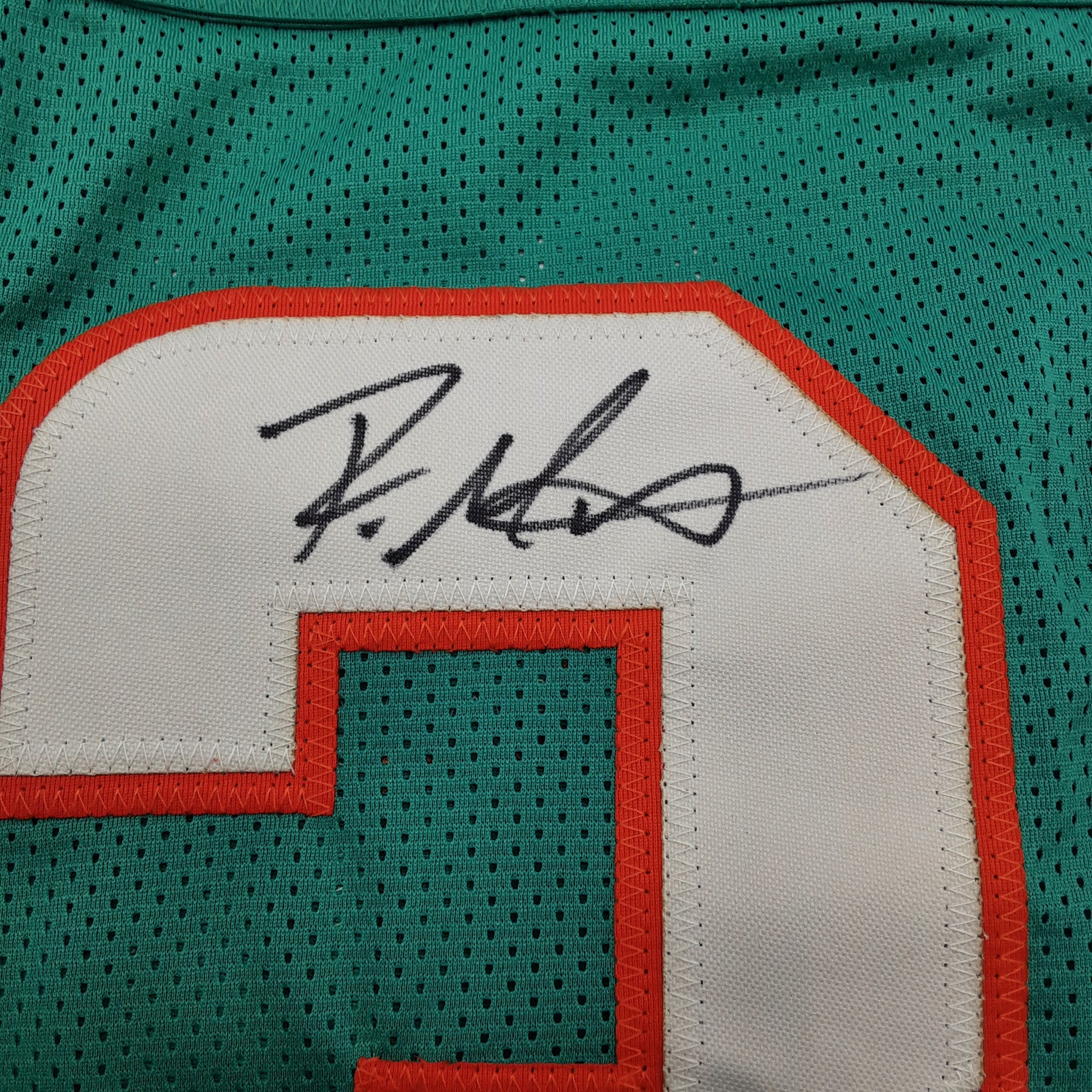 Raheem Mostert Authentic Signed Pro Style Jersey Autographed Beckett R1