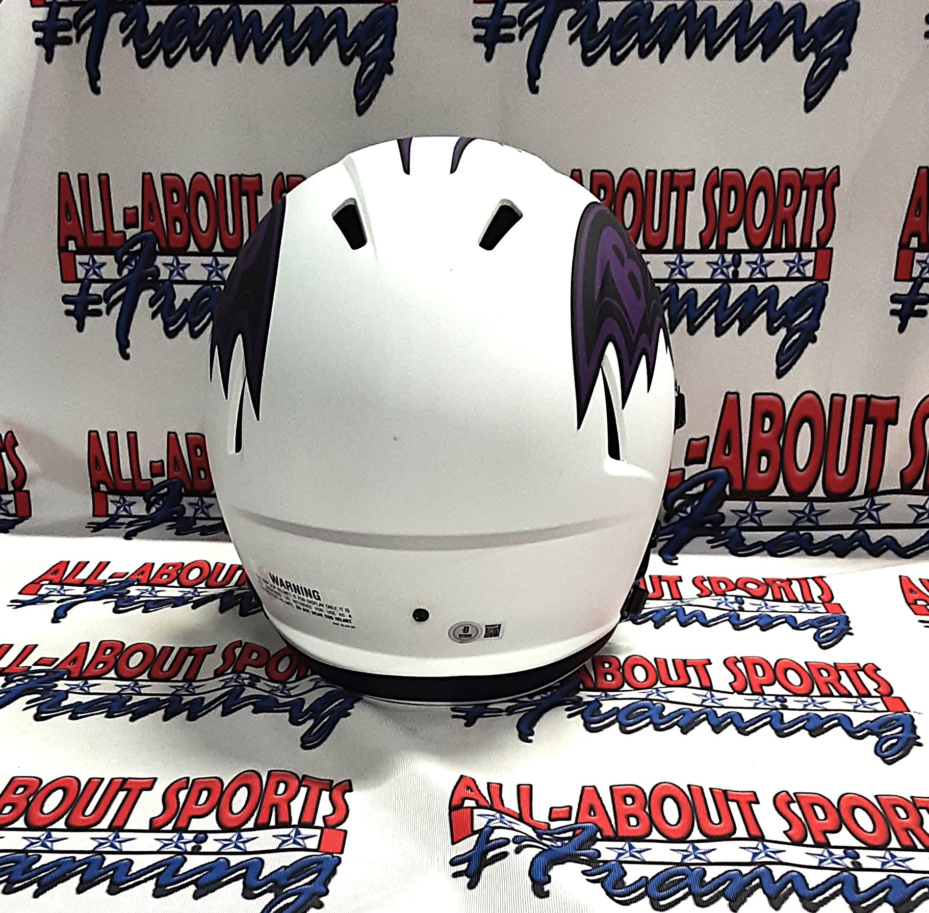 Rashod Bateman Replica Signed Autographed Full-size Helmet Beckett