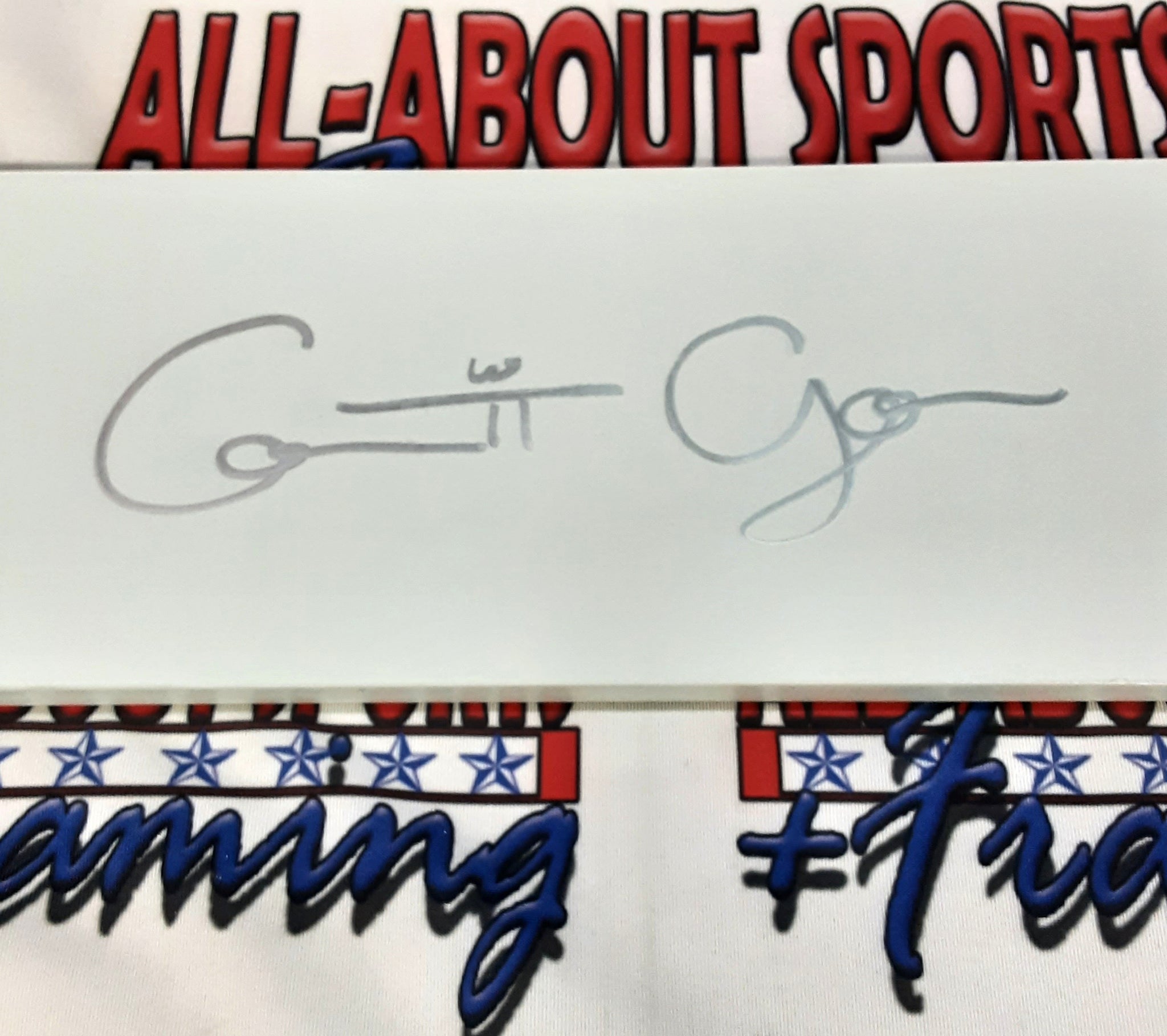 Garrett Cleavinger Authentic Signed 6" x 24" Pitching Rubber Autographed JSA