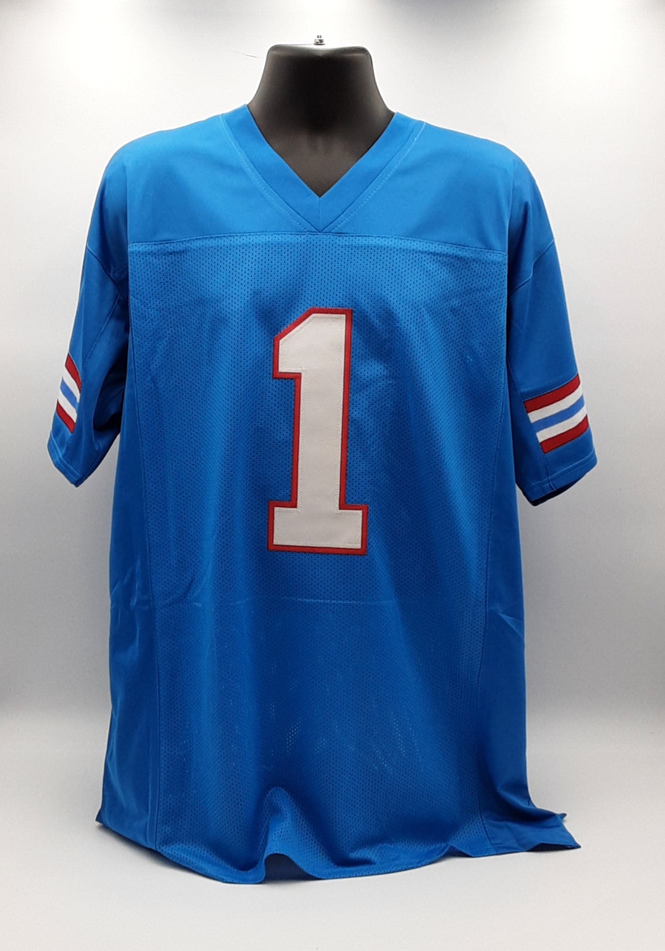 Warren Moon Authentic Signed Pro Style Jersey Autographed with Inscription JSA