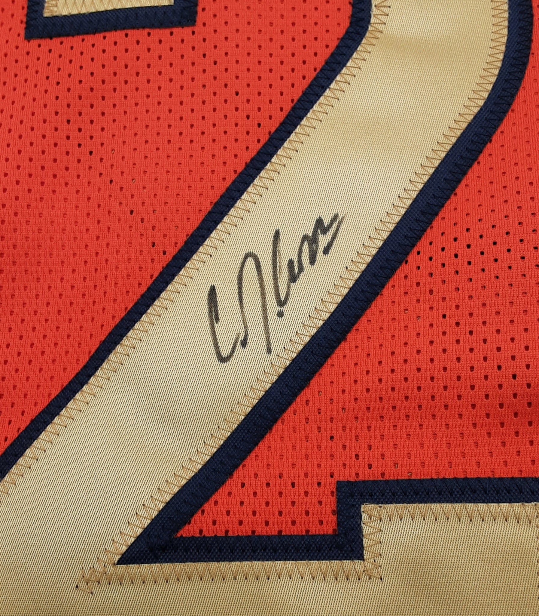 CJ Anderson Authentic Signed Pro Style Jersey Autographed JSA