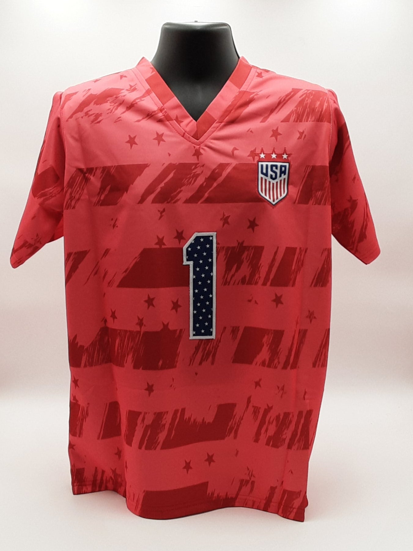 Hope Solo Authentic Signed Pro Style Jersey USA Autographed JSA