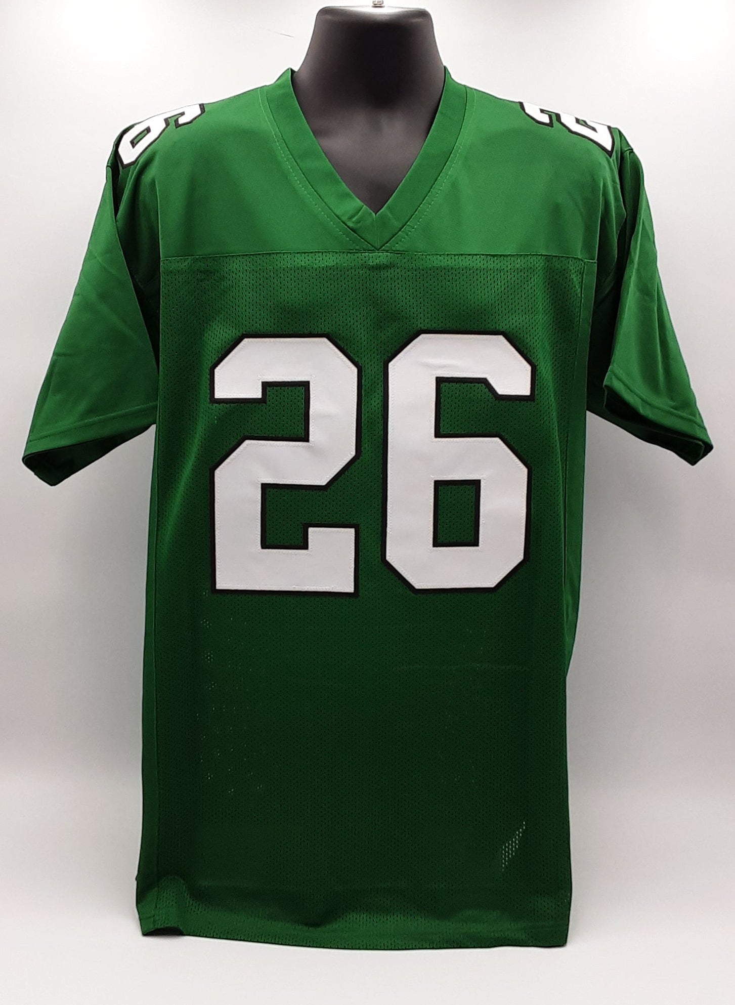 Saquon Barkley Authentic Signed Pro Style Jersey Autographed JSA R1