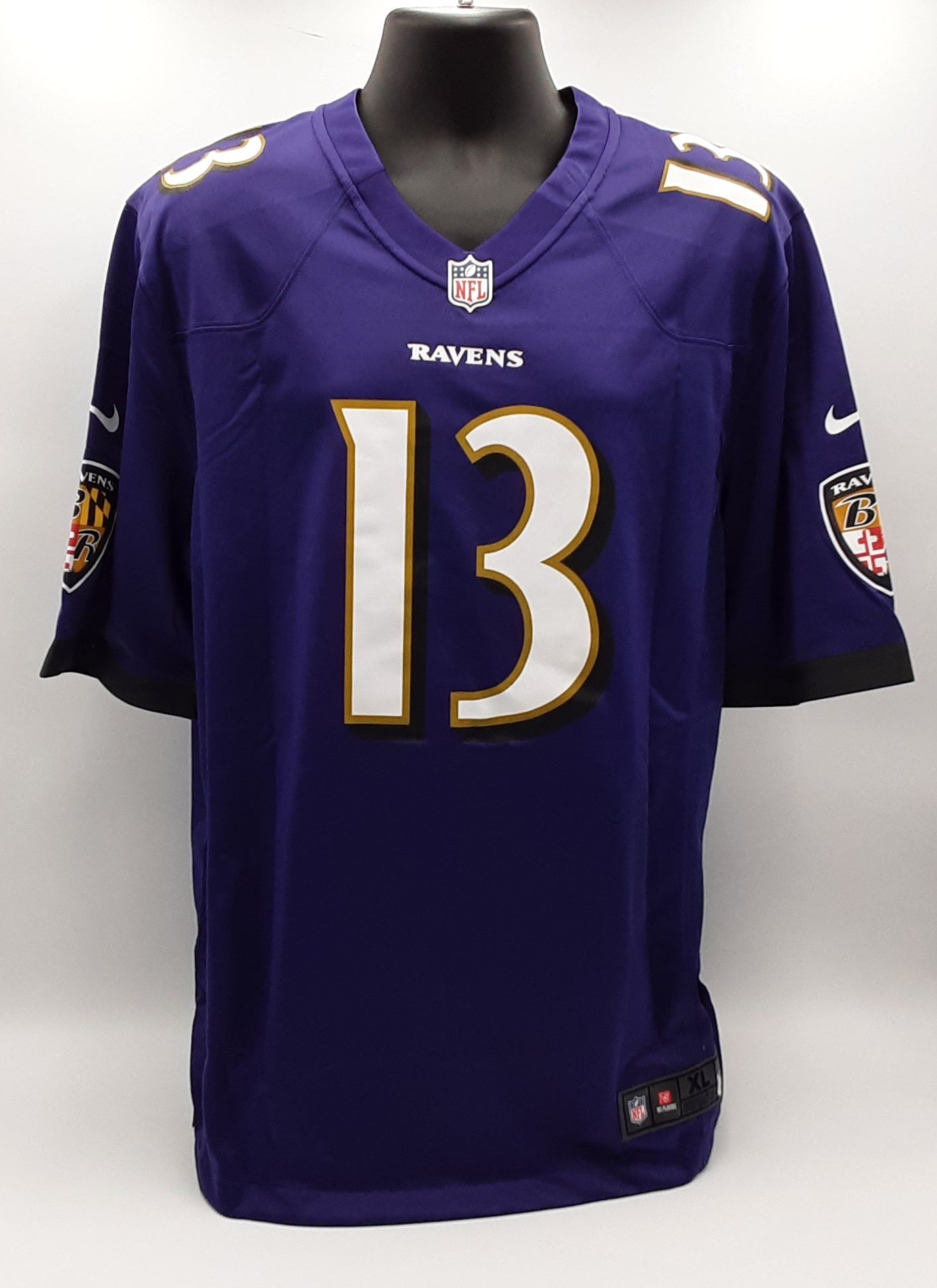 John Brown Authentic Signed Pro Style Jersey Autographed JSA R1