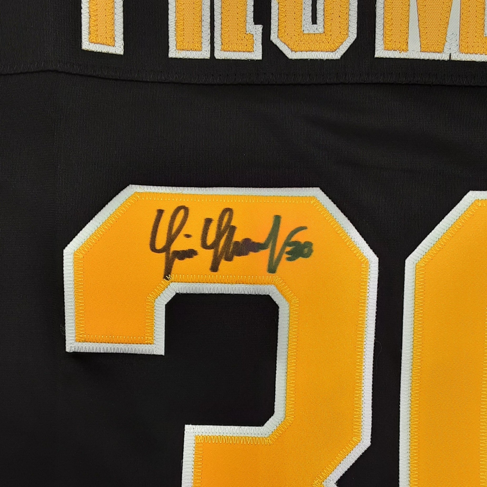 Tim Thomas Authentic Signed Pro Style Jersey Autographed JSA