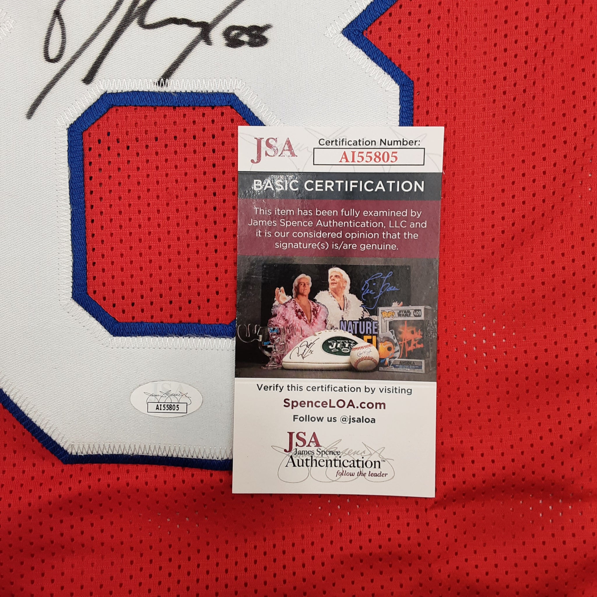 Dawson Knox Authentic Signed Pro Style Jersey Autographed JSA R1