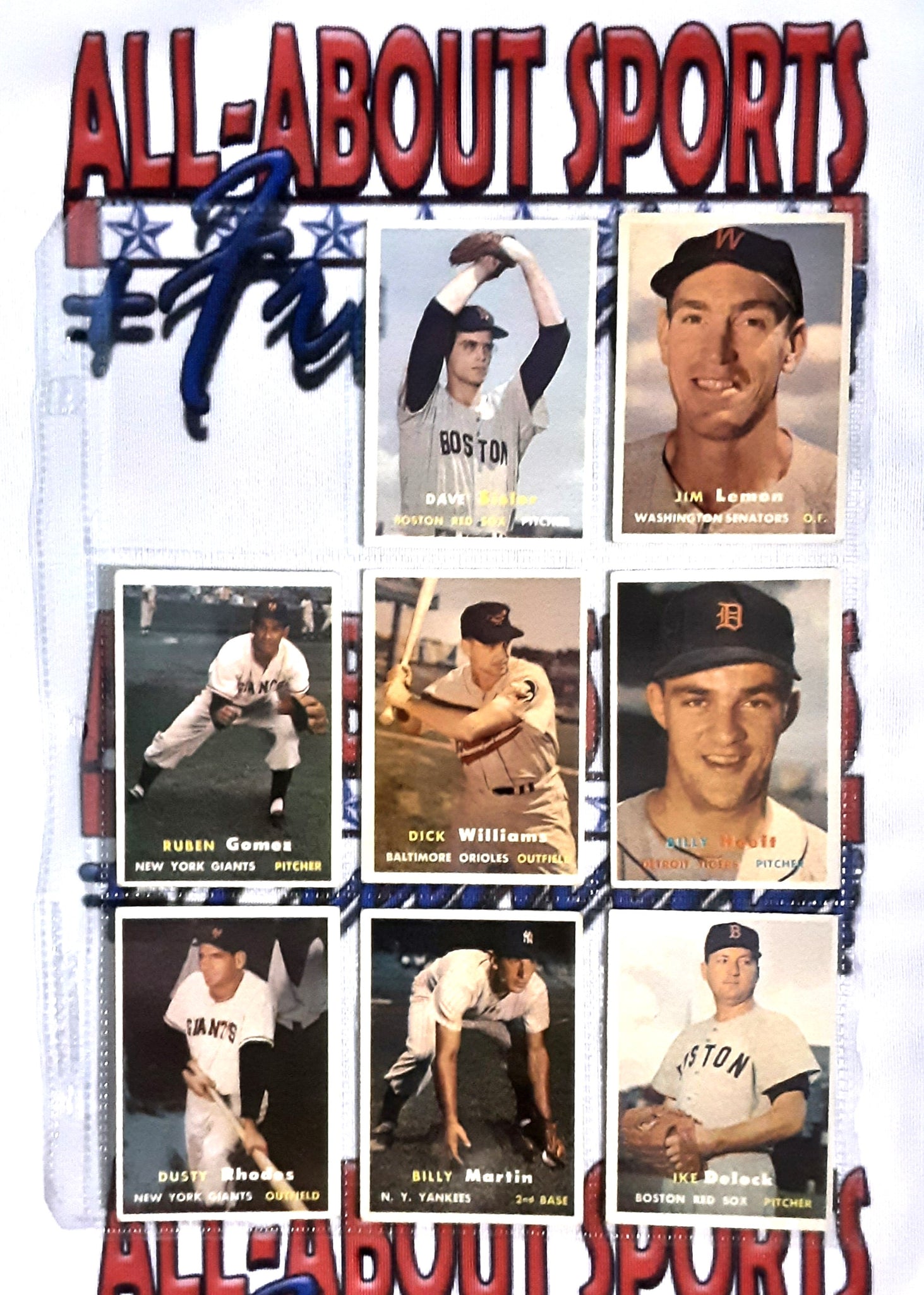 1957 Topps Complete Collection 395 of 407 Cards