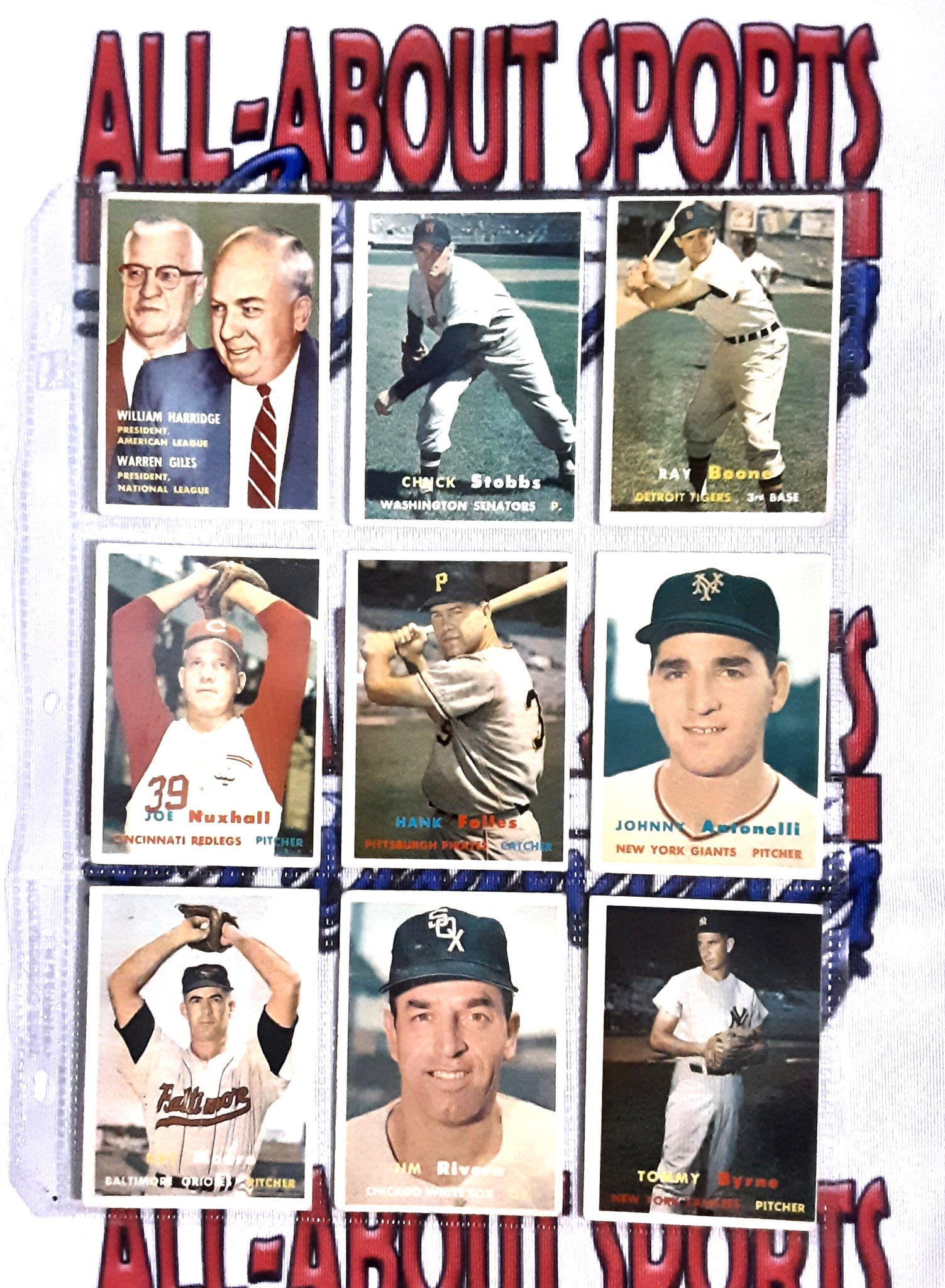 1957 Topps Complete Collection 395 of 407 Cards