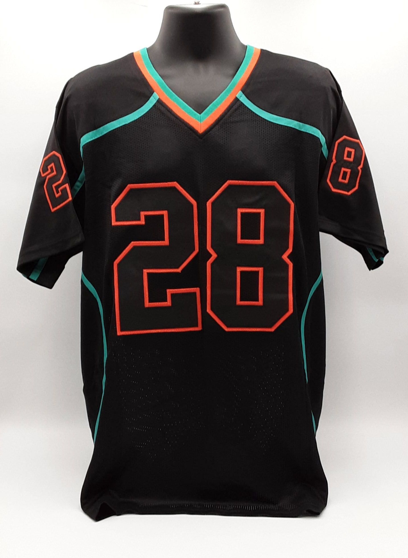 De'Von Achane Authentic Signed Pro Style Jersey Autographed Beckett R1