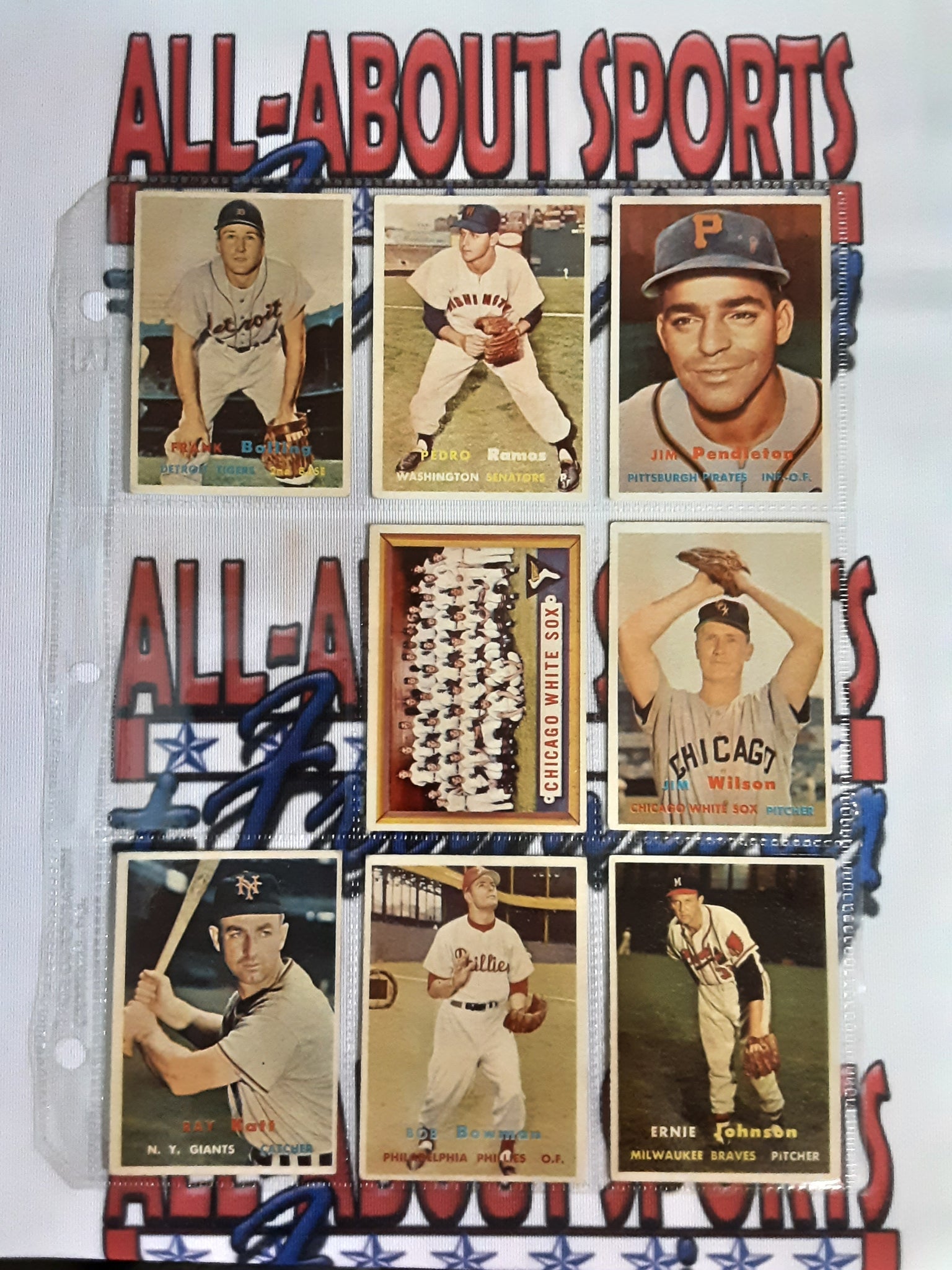 1957 Topps Complete Collection 395 of 407 Cards