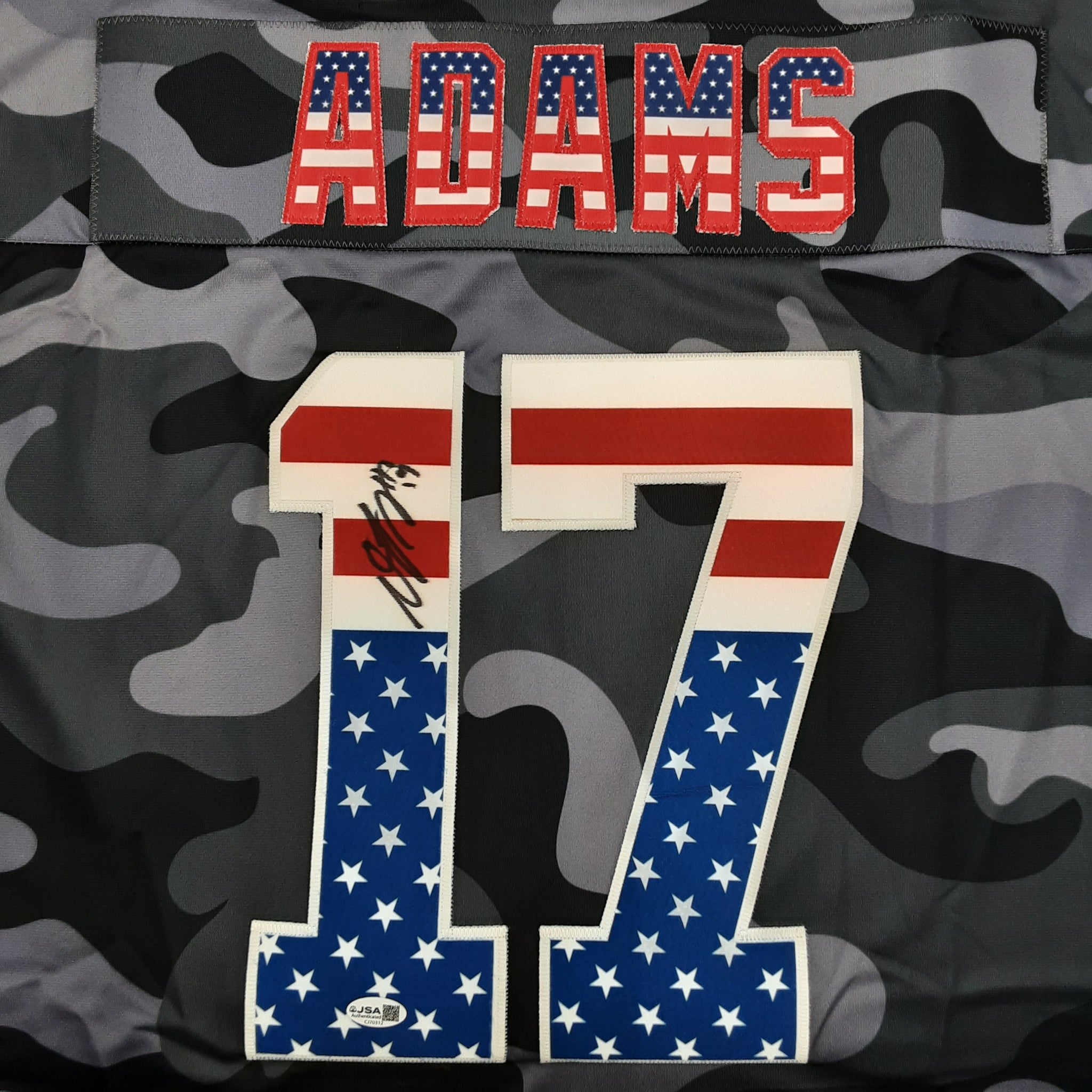 Davante Adams Authentic Signed Pro Style Jersey Autographed JSA