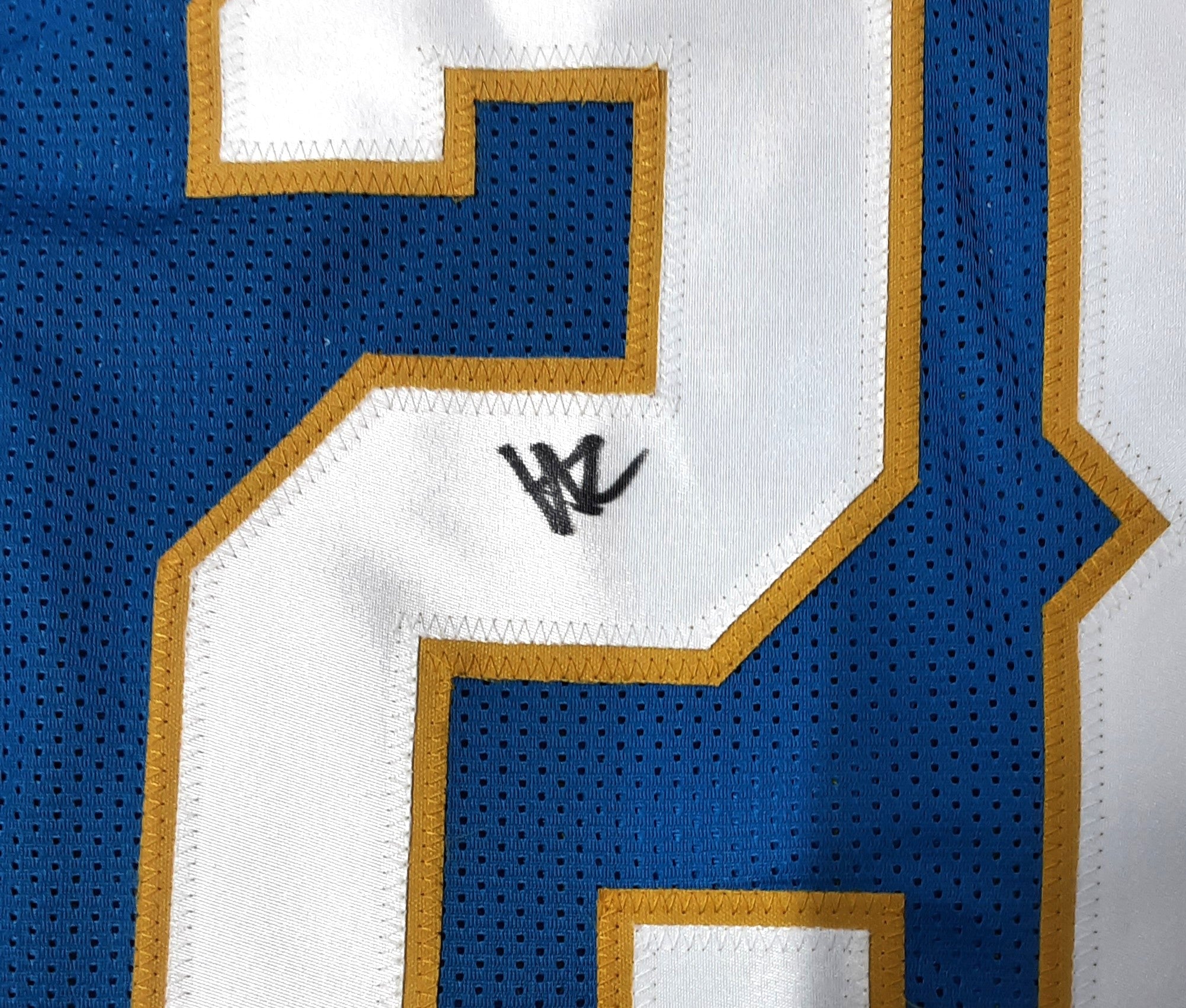 Hassan Haskins Authentic Signed Pro Style Jersey Autographed JSA R1