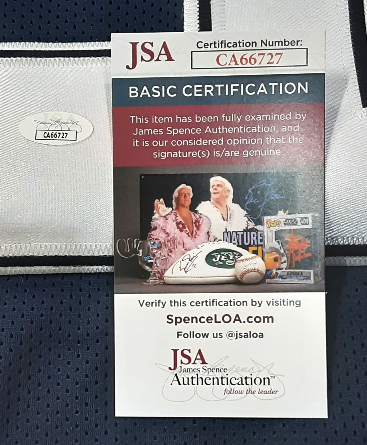 Emmitt Smith Authentic Signed Pro Style Jersey Autographed JSA R1