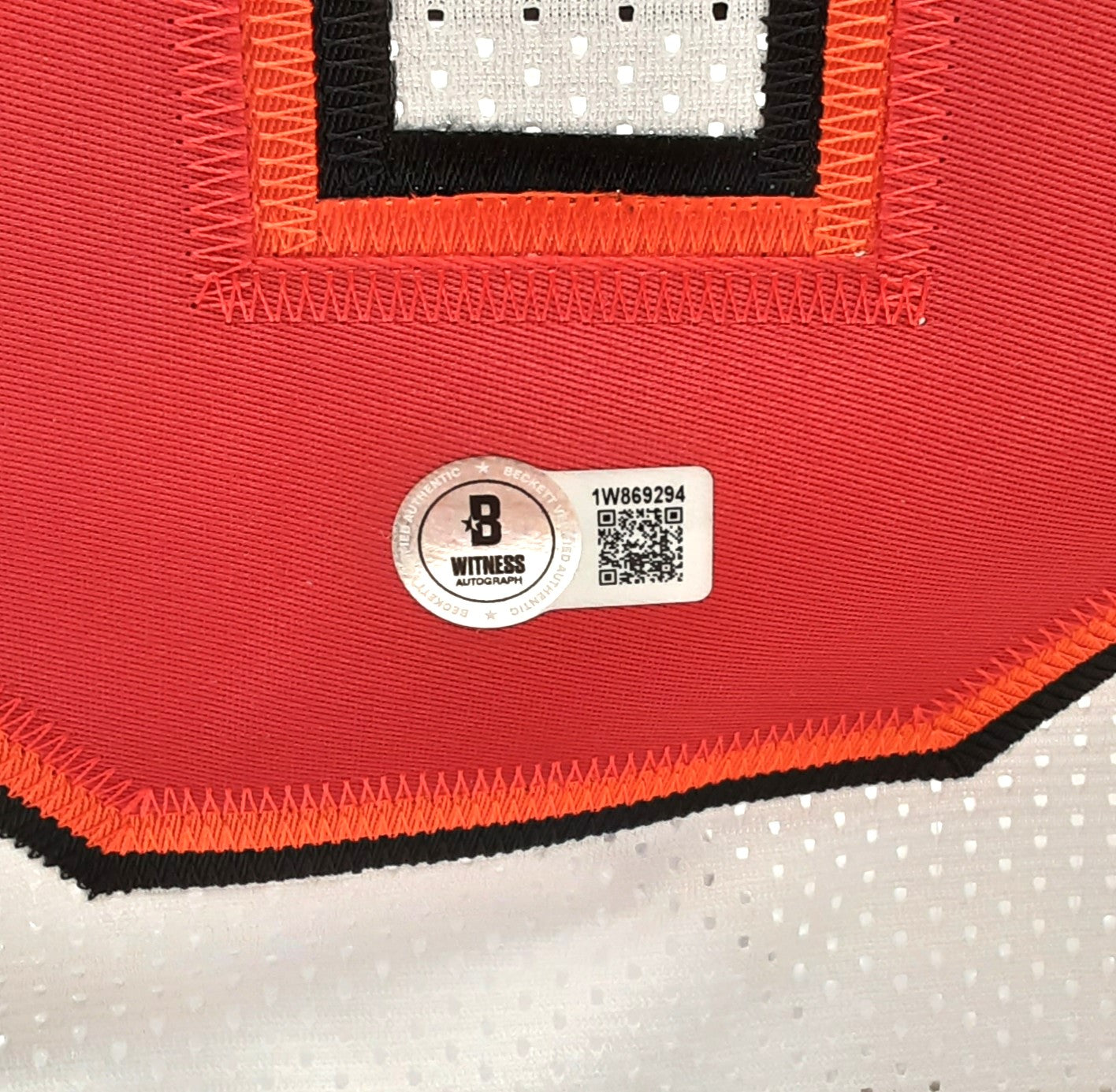 Michael Clayton Authentic Signed Pro Style Jersey Autographed Beckett R1