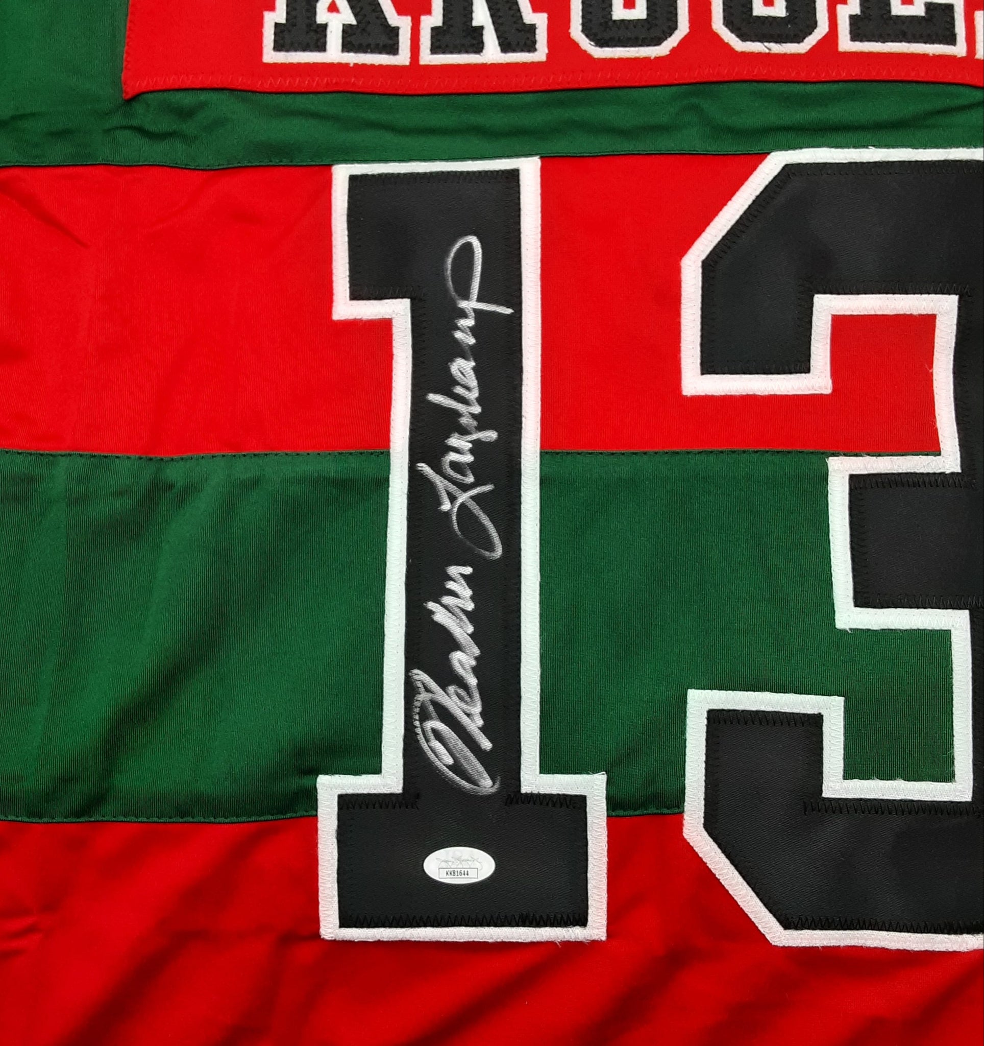 Heather Langenkamp Celebrity Actor Authentic Signed Pro Style Jersey Autographed JSA R1