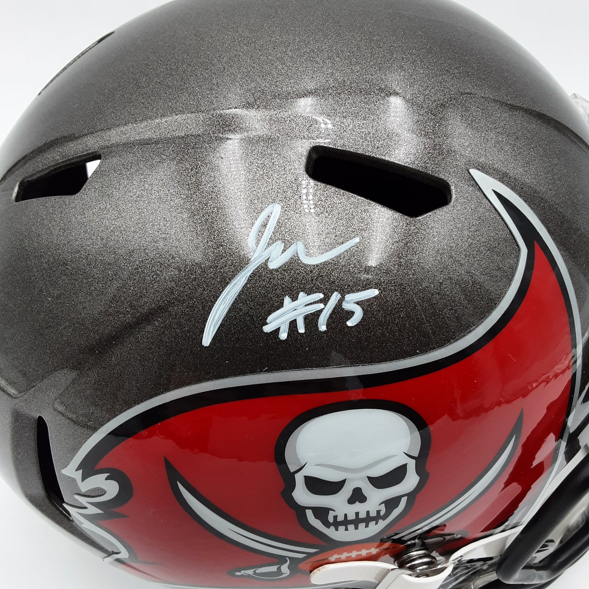 Jalen McMillan Signed Autographed Full-size Replica Helmet Beckett