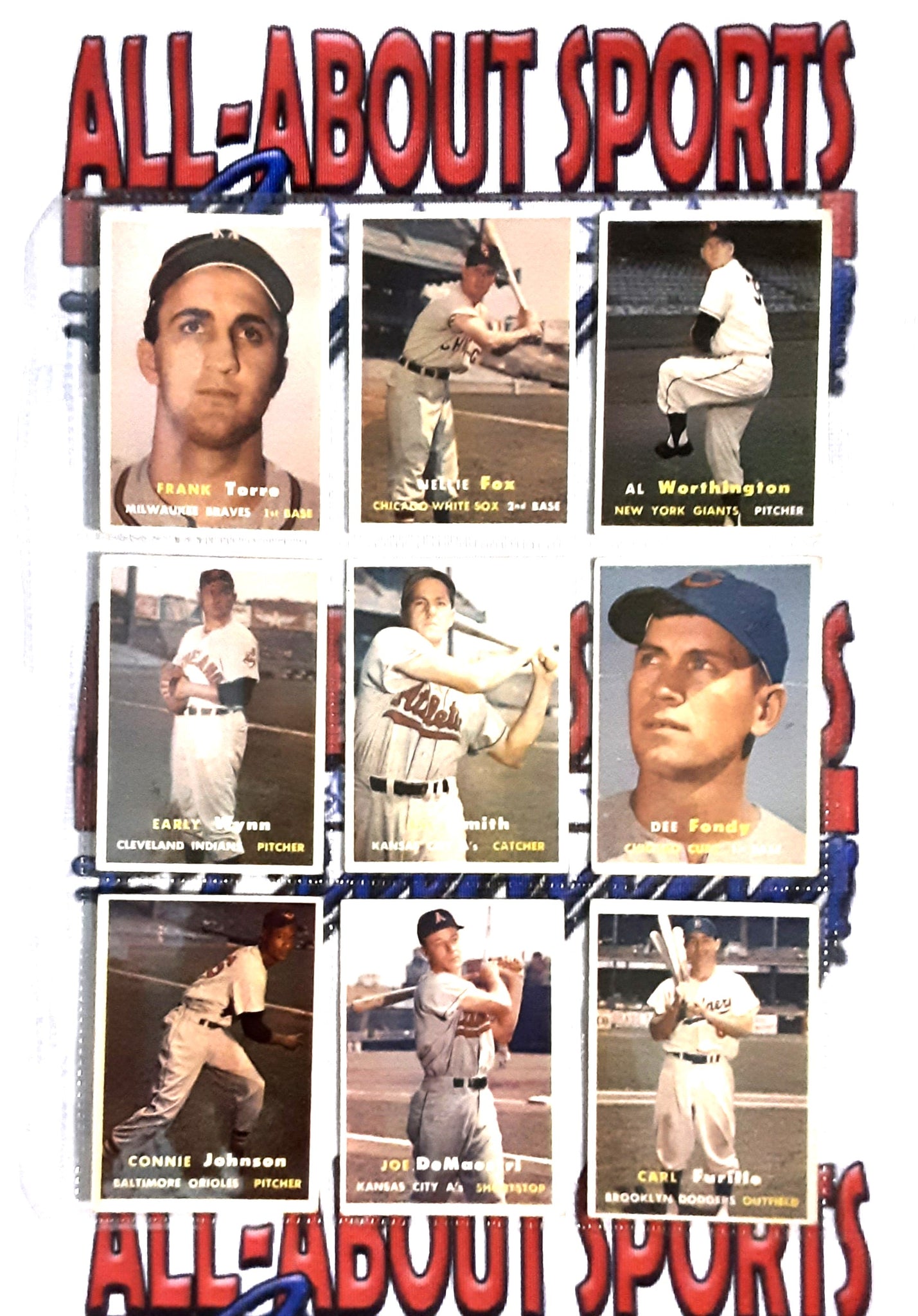 1957 Topps Complete Collection 395 of 407 Cards