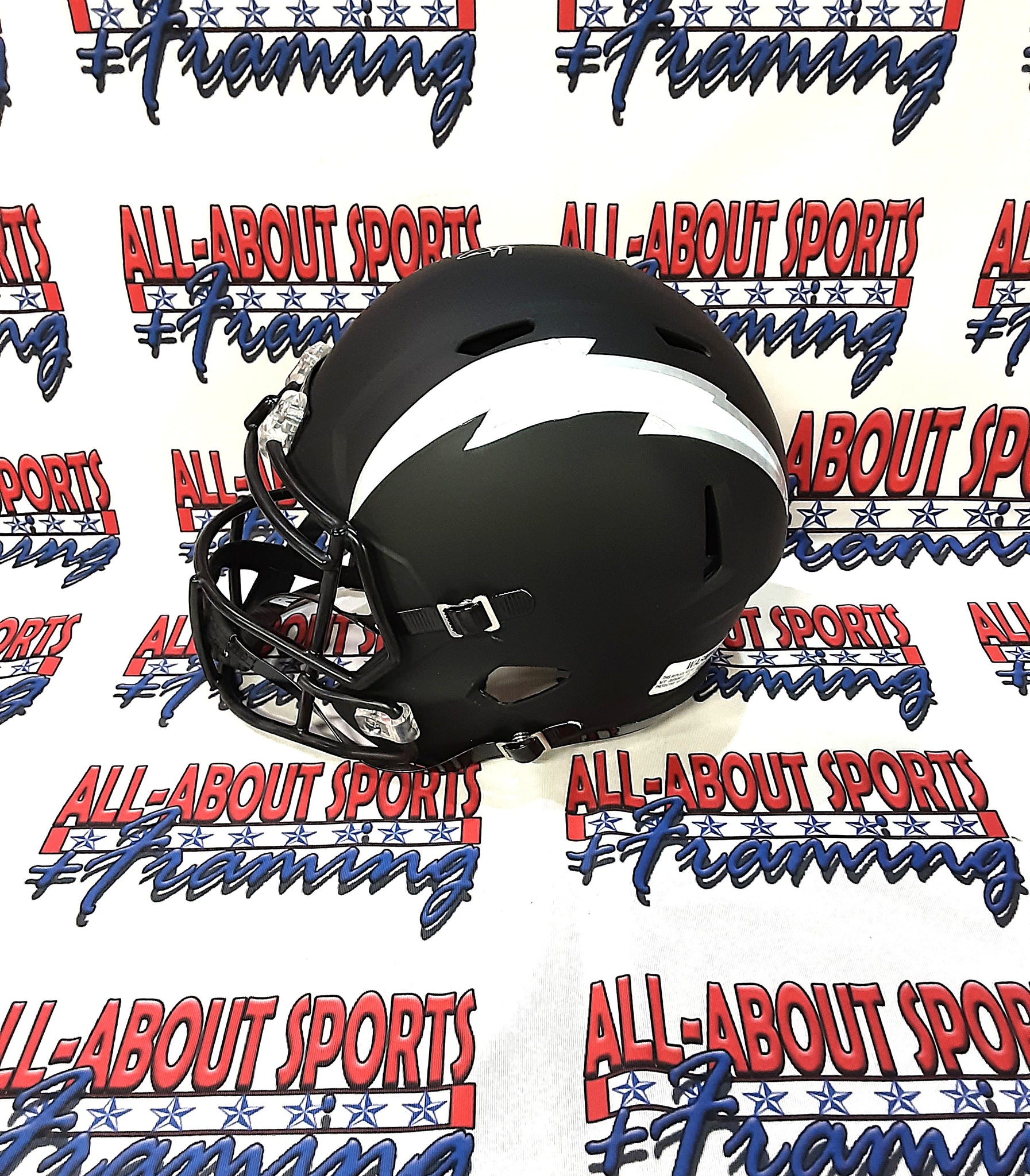 Hassan Haskins Authentic Signed Autographed Replica Helmet JSA-
