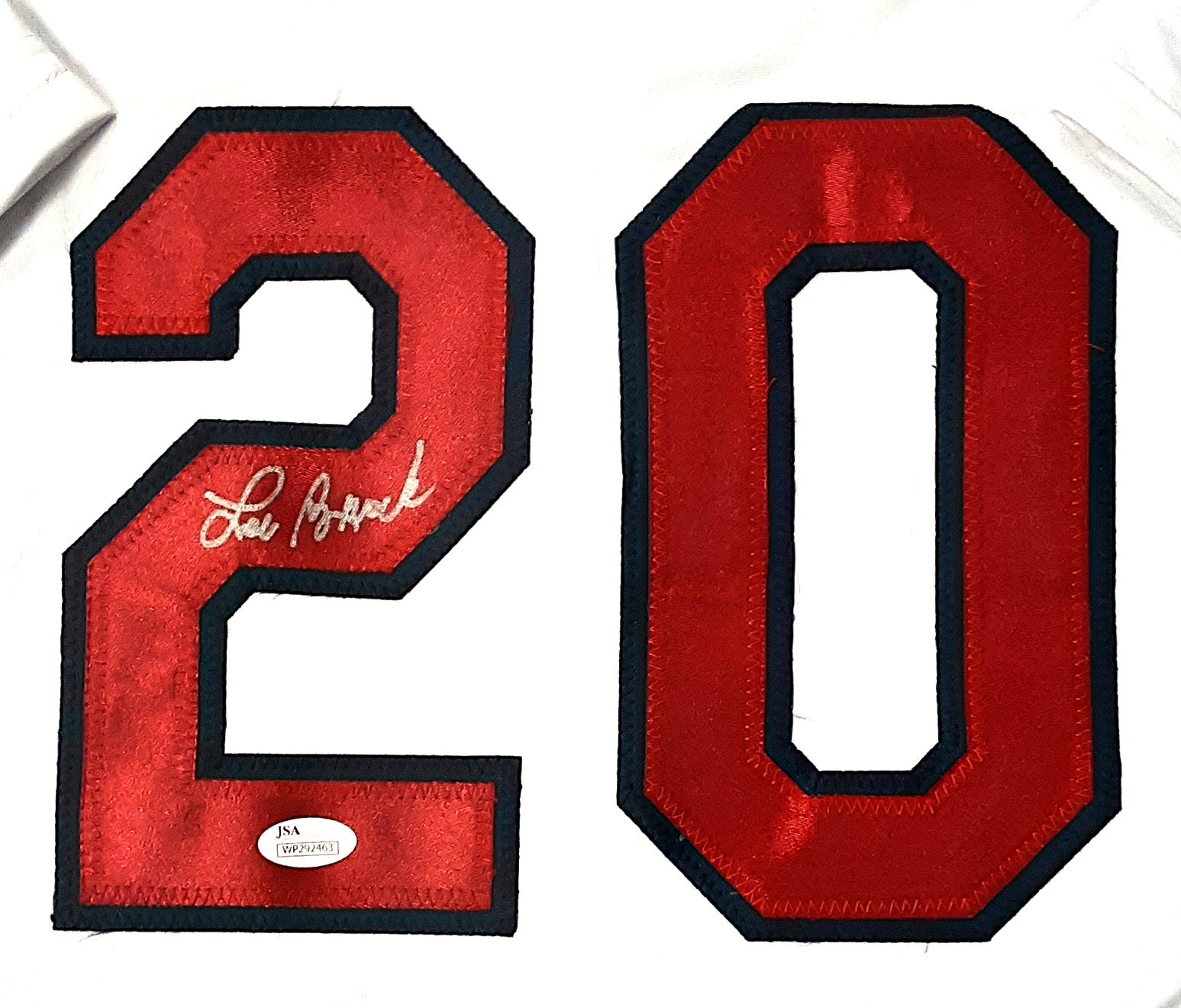 Lou Brock Authentic Signed Pro Style Jersey Autographed JSA R1