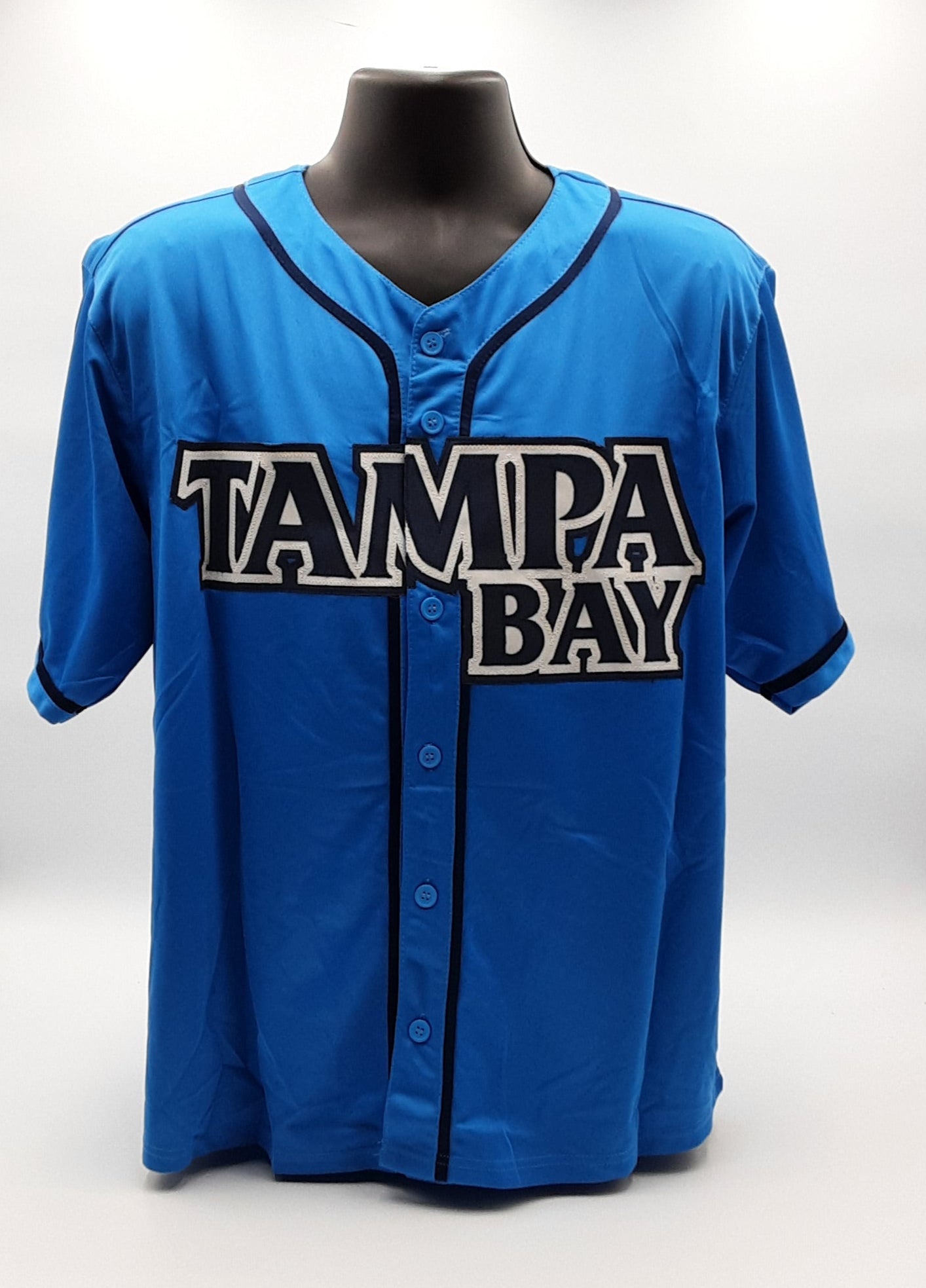 Kevin Kiermaier Signed Pro Style Jersey Autographed JSA R1