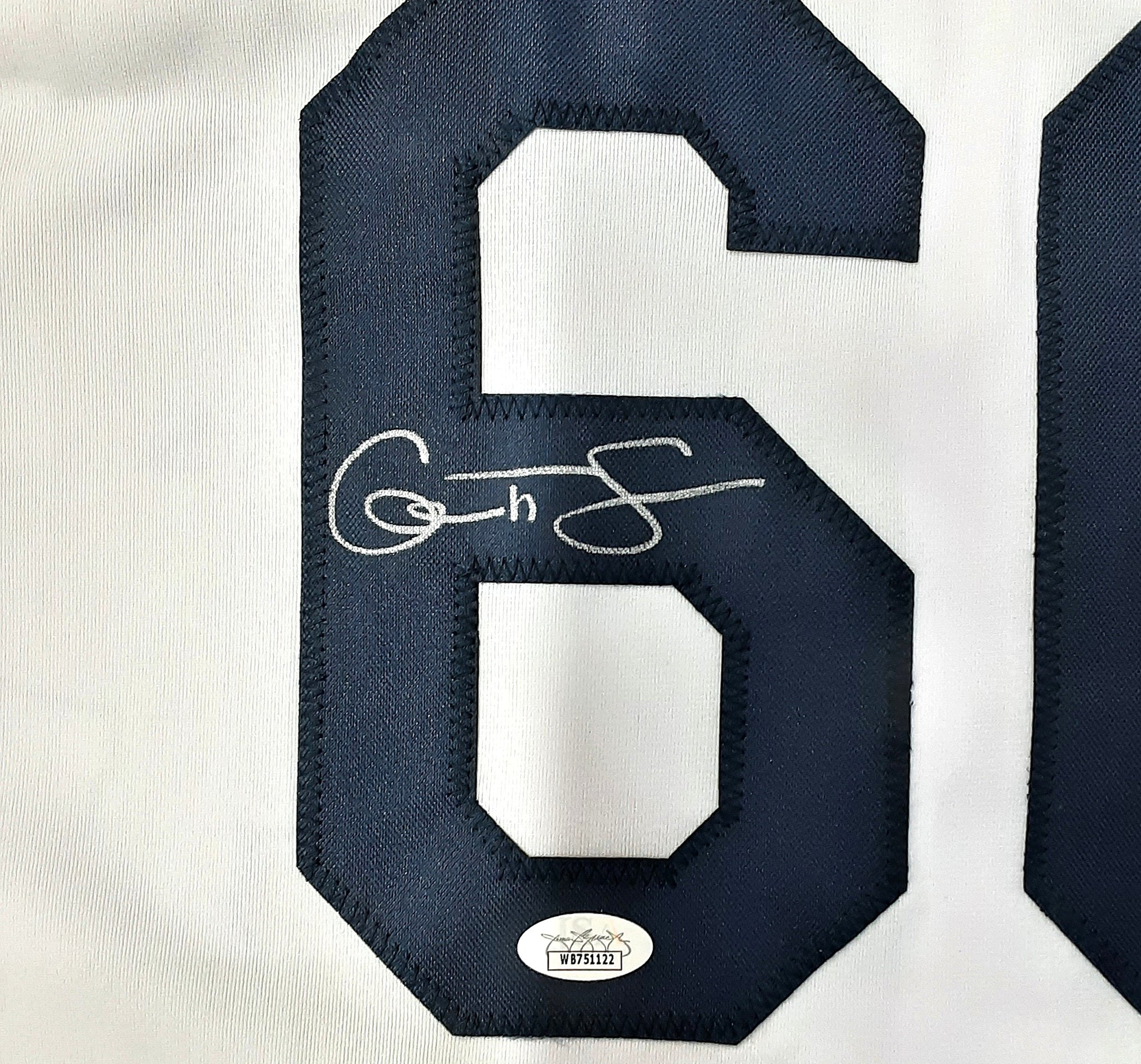 Garrett Cleavinger Signed Pro Style Jersey Autographed JSA