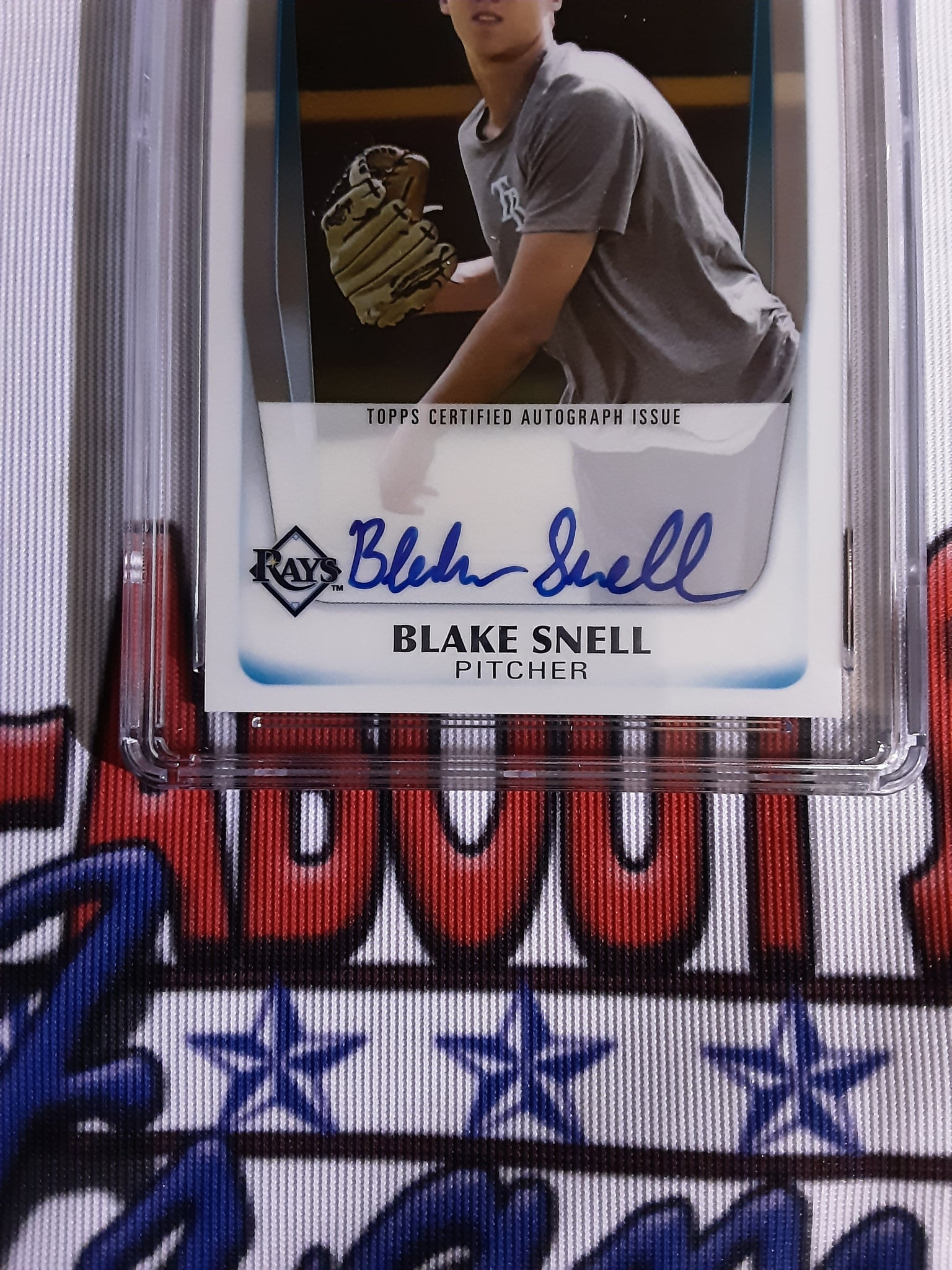 2011 Bowman D.P. & Prospects Chrome Prospect Autographs #BCAP-BSN Blake Snell Card GEM Mint 10 Authentic Autographed