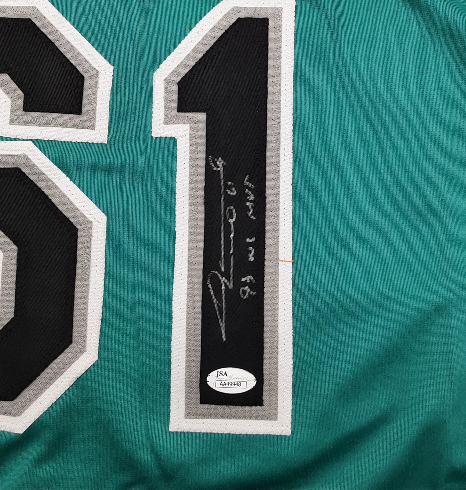 Livan Hernandez Authentic Signed Pro Style Jersey Autographed with Inscription JSA R1
