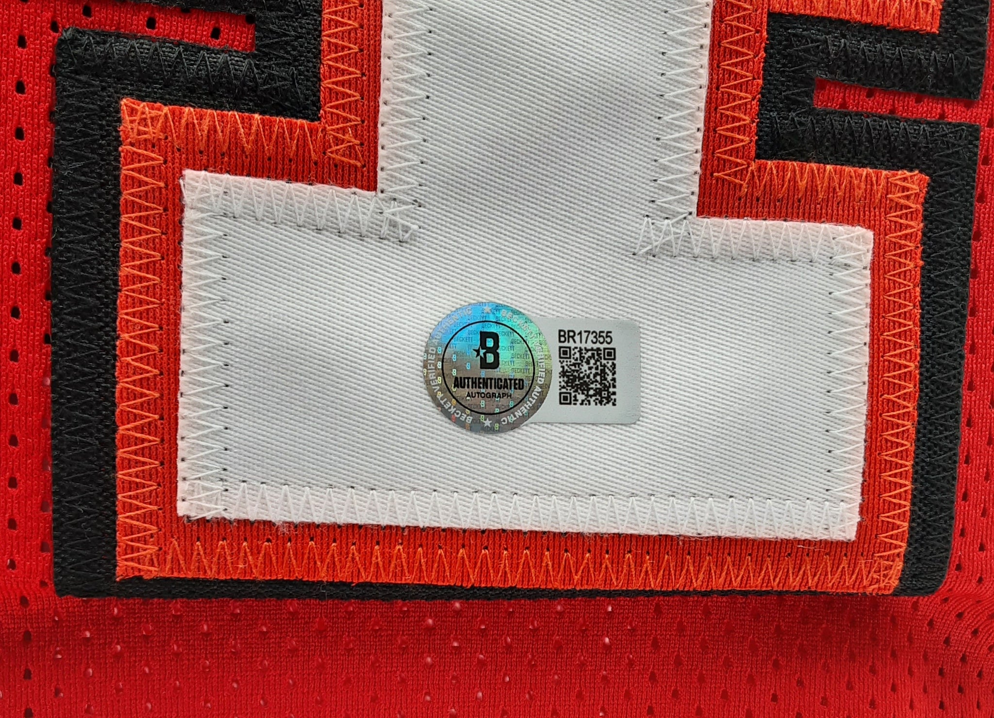 LaVonte David Signed Pro Style Jersey Autographed Beckett R1