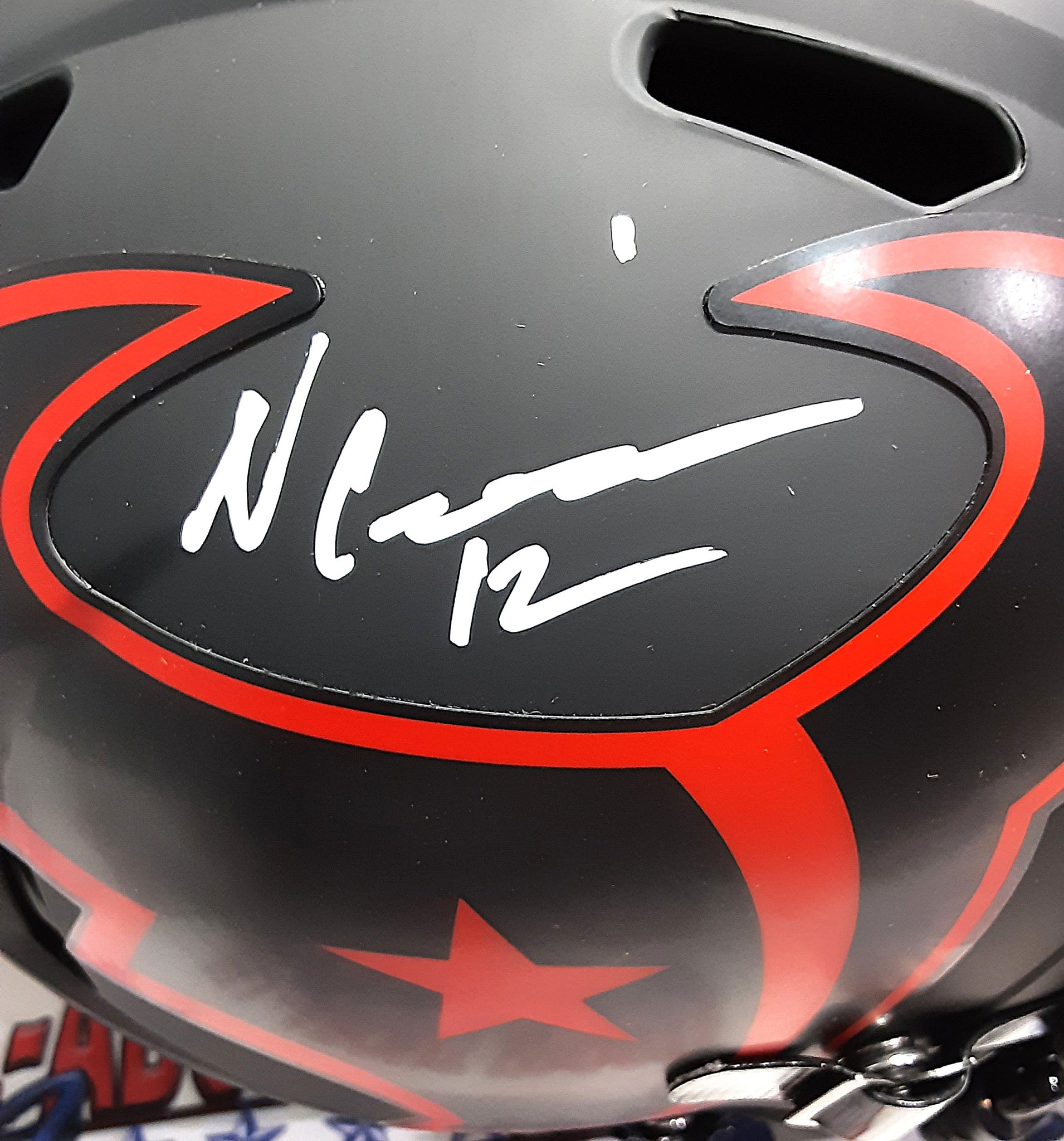 Nico Collins Replica Signed Autographed Full-size Helmet Beckett-