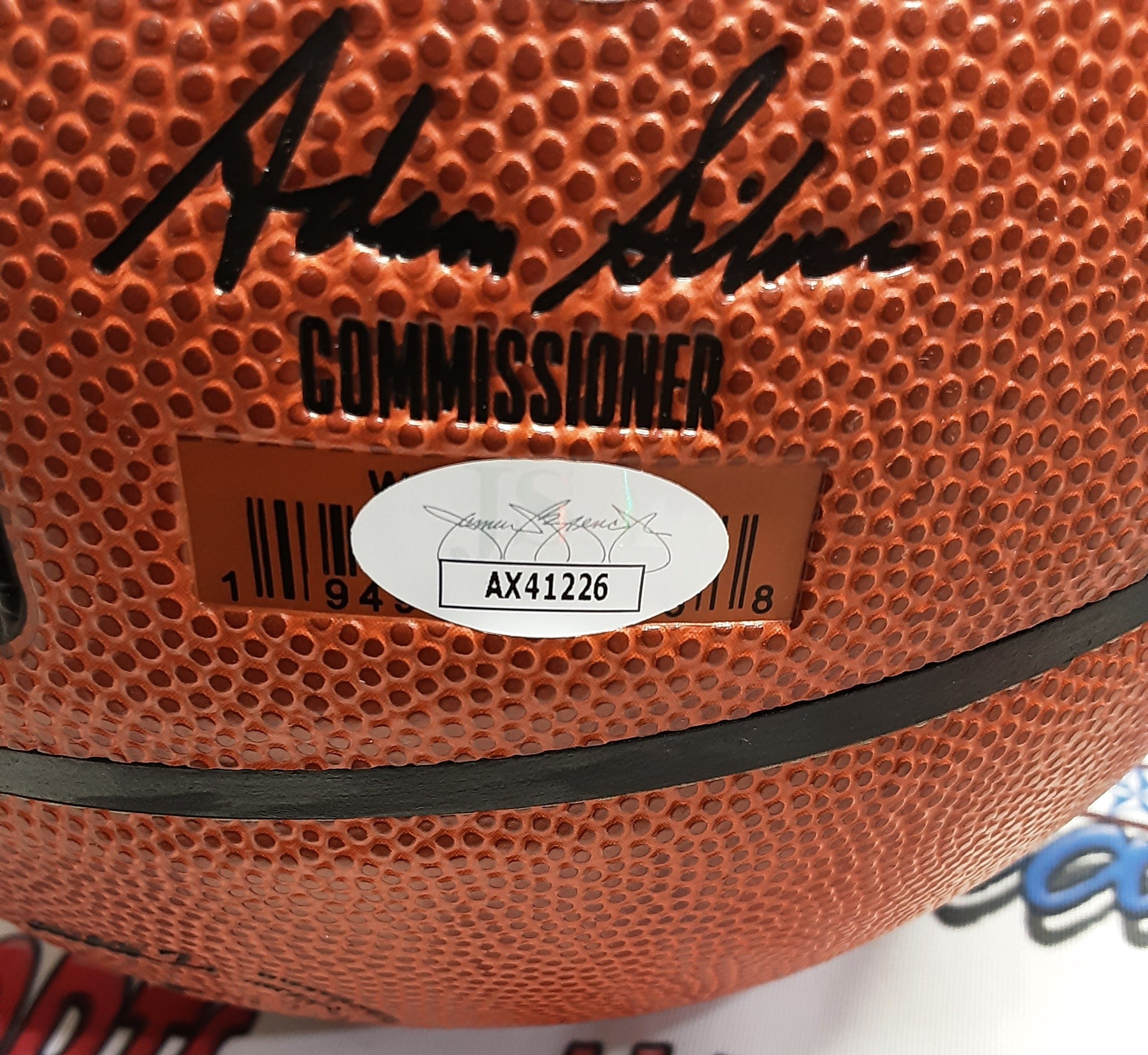 Larry Bird and Magic Johnson Authentic Signed Basketball Autographed JSA