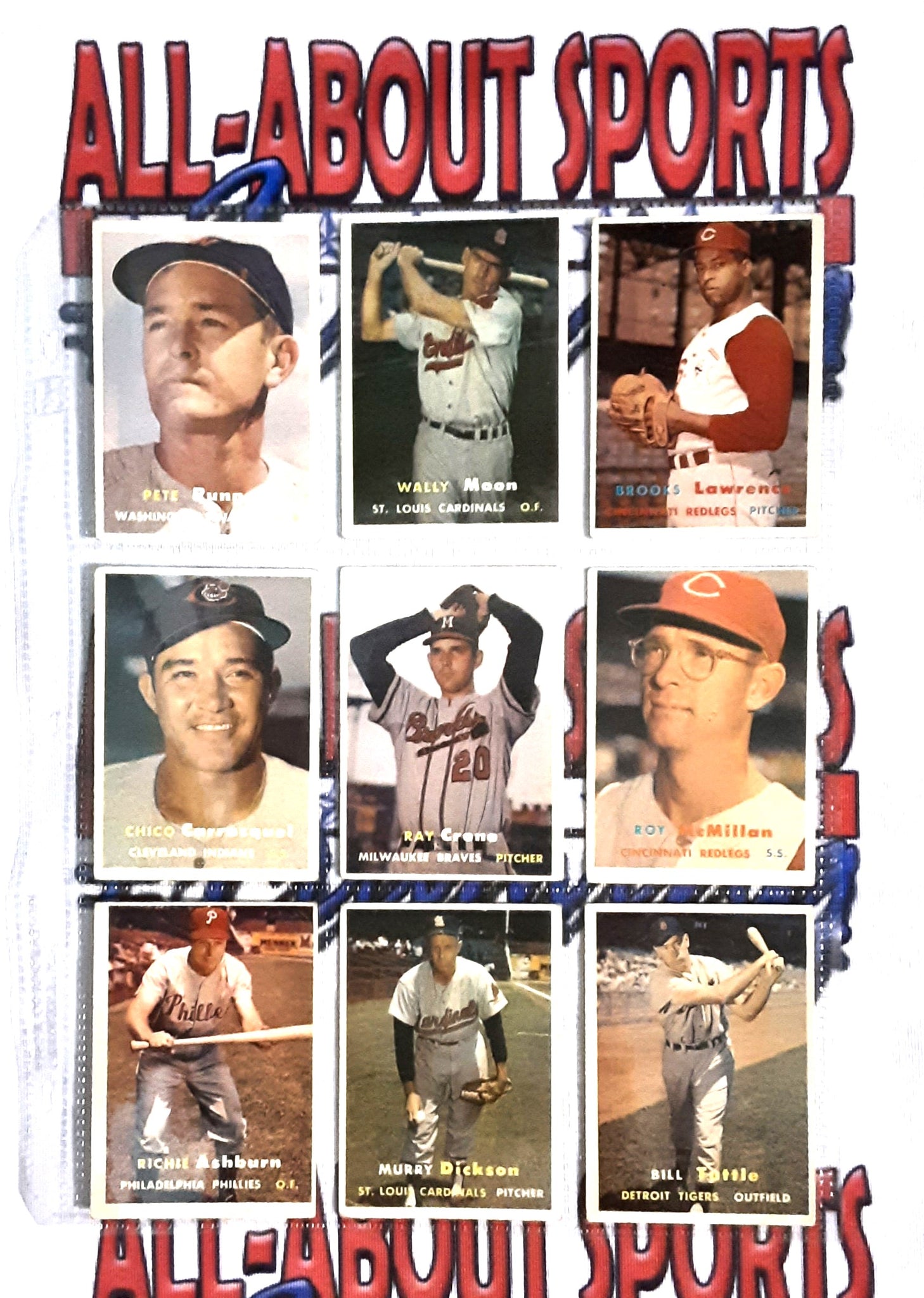 1957 Topps Complete Collection 395 of 407 Cards