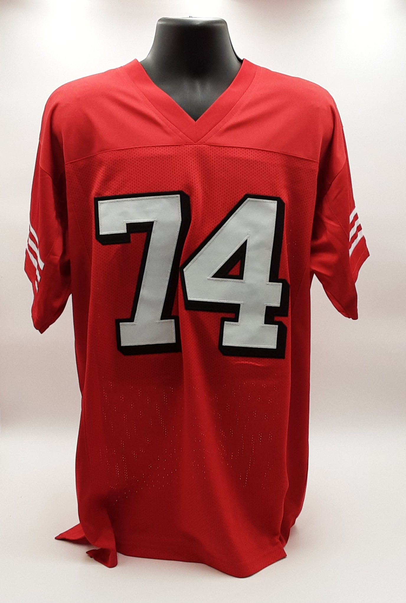 Joe Staley Authentic Signed Pro Style Jersey Autographed Beckett R1