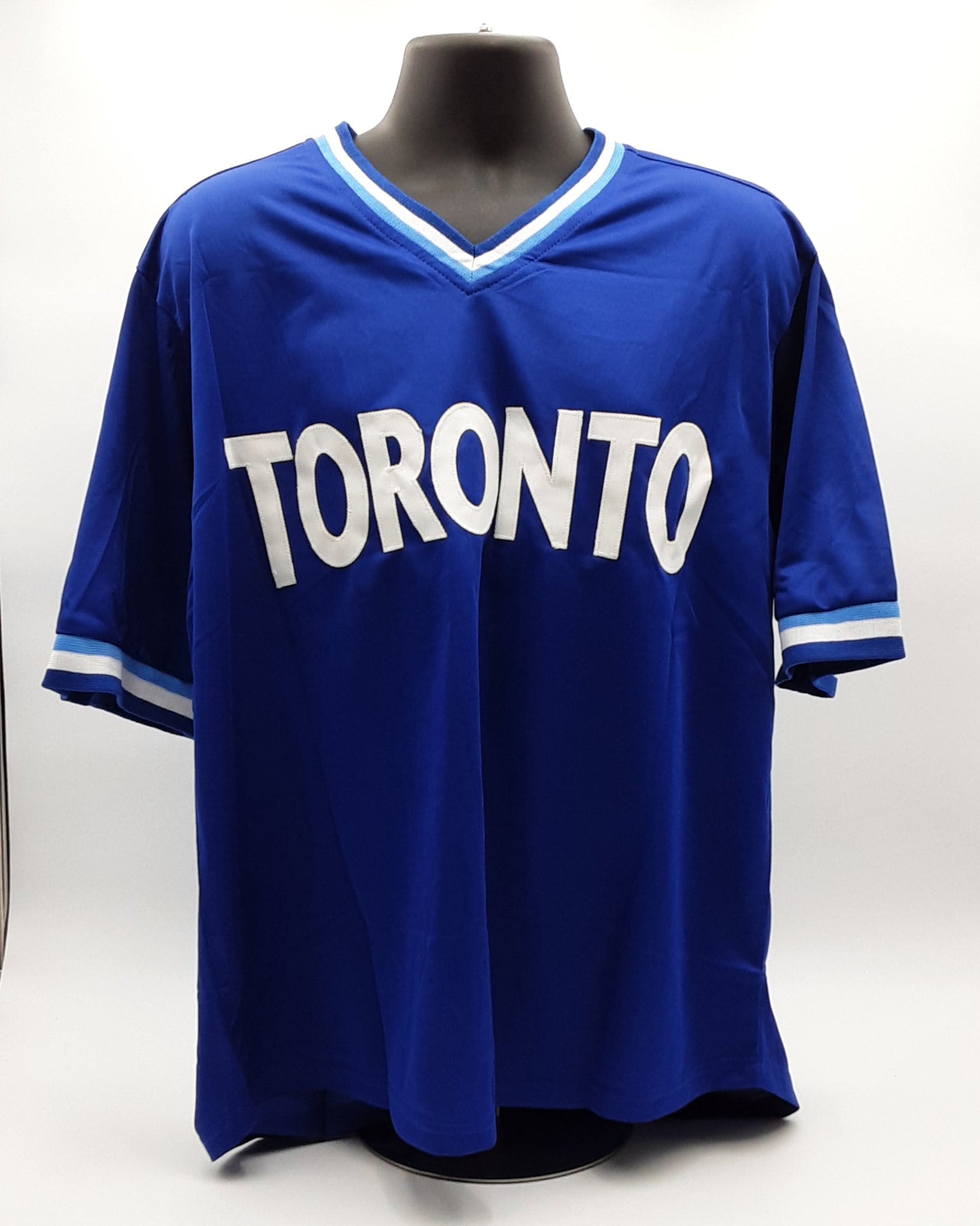 Joe Carter Authentic Signed Pro Style Jersey Autographed JSA