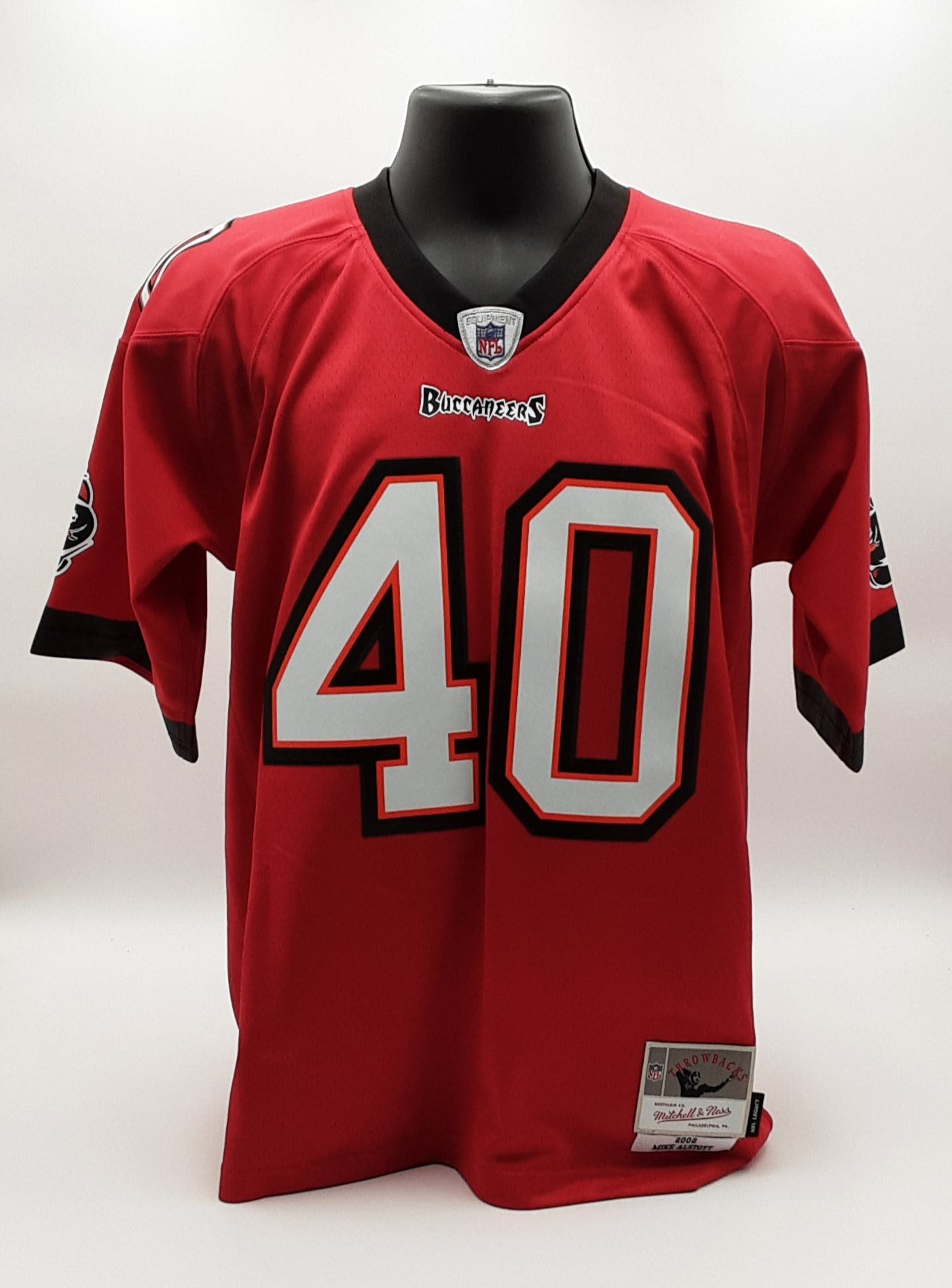 Mike Alstott Authentic Signed Pro Style Jersey Autographed with Inscription JSA