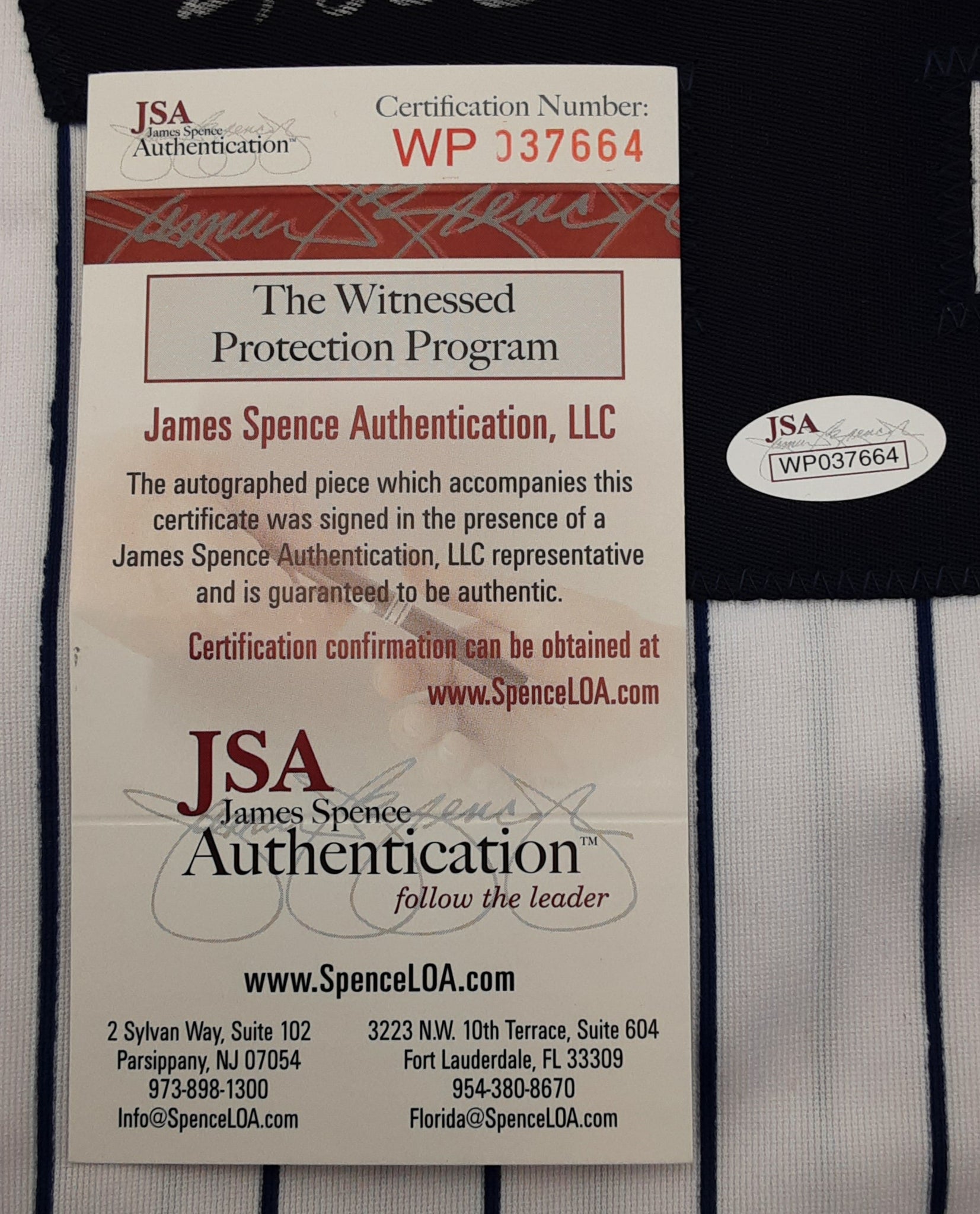 Reggie Jackson Authentic Signed Pro Style Jersey Autographed JSA
