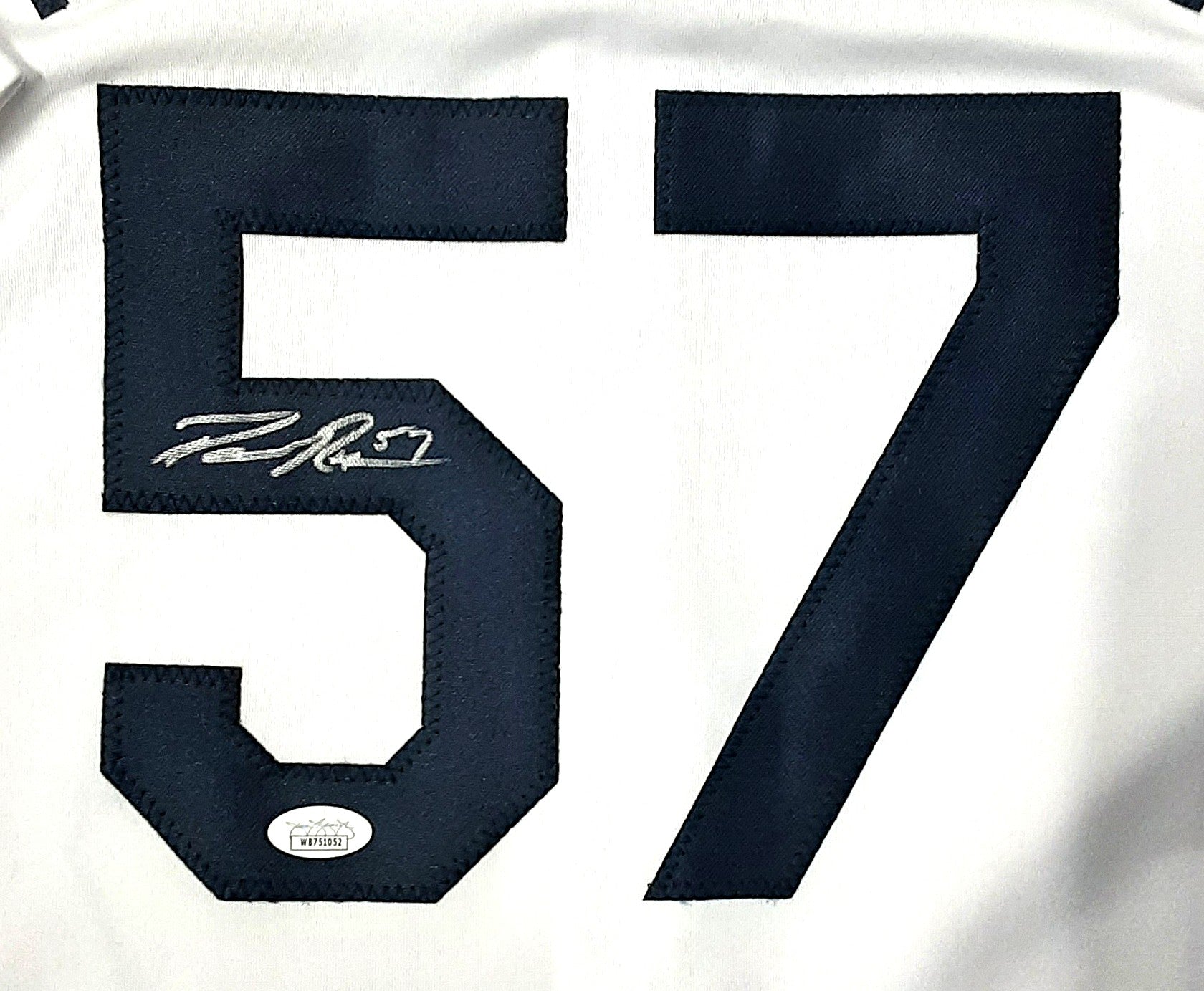 Drew Rasmussen Signed Pro Style Jersey Autographed JSA