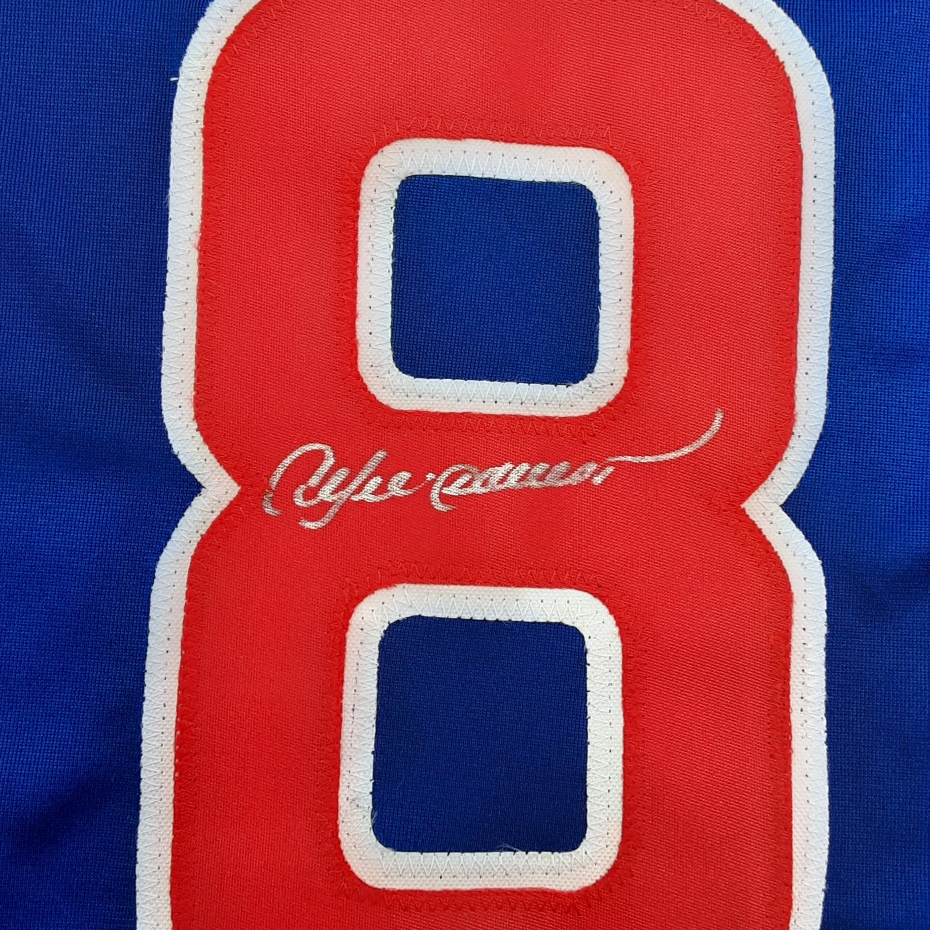 Andre Dawson Authentic Signed Pro Style Jersey Autographed JSA