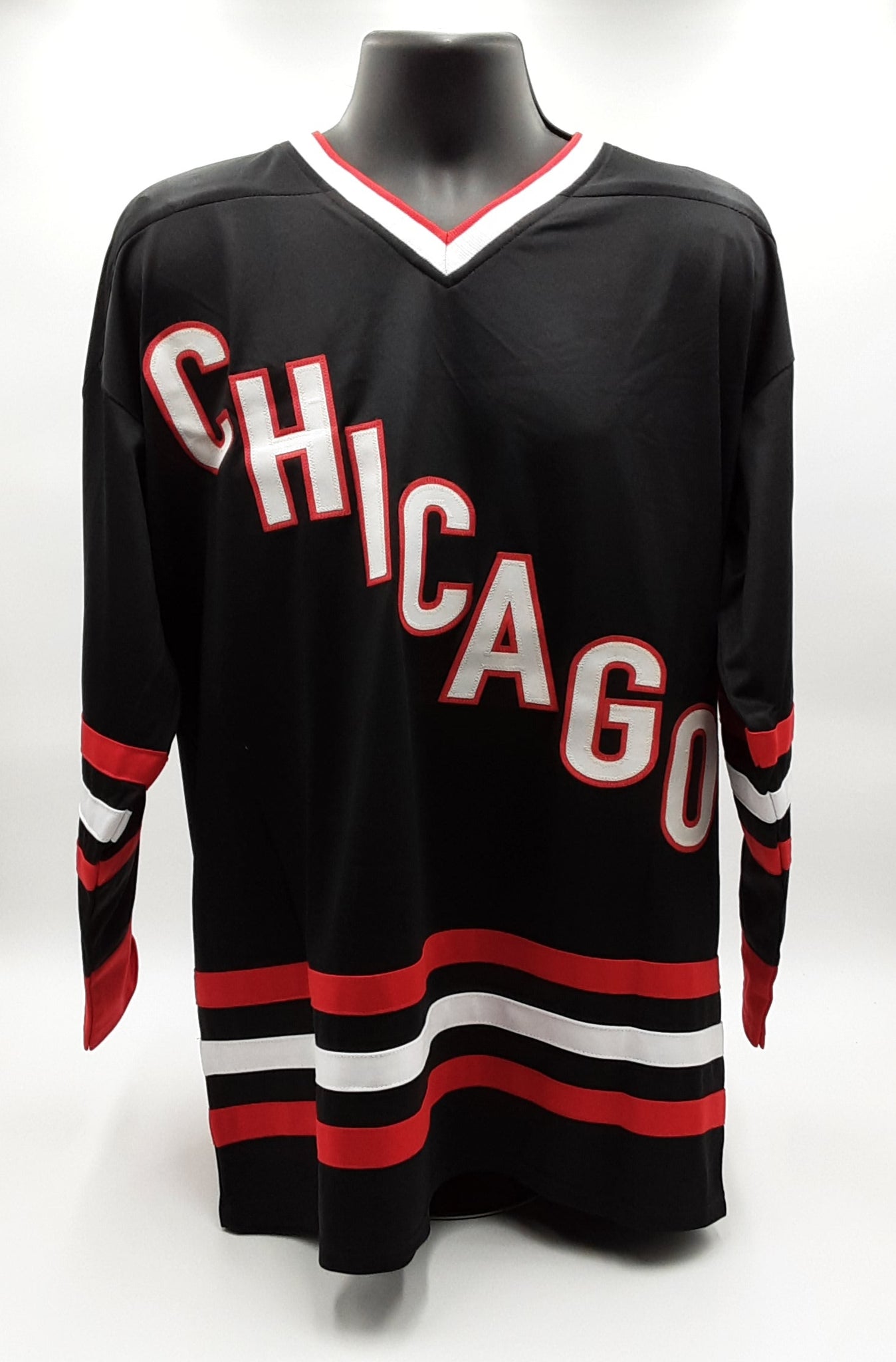 Bobby Hull Authentic Signed Pro Style Stats Jersey Autographed with Inscription JSA