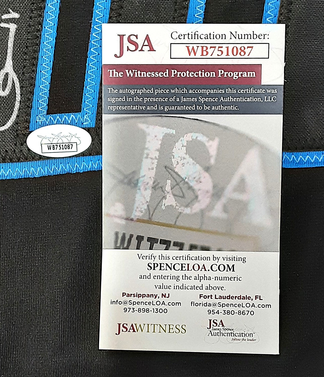 Garrett Cleavinger Signed Pro Style Jersey Autographed JSA