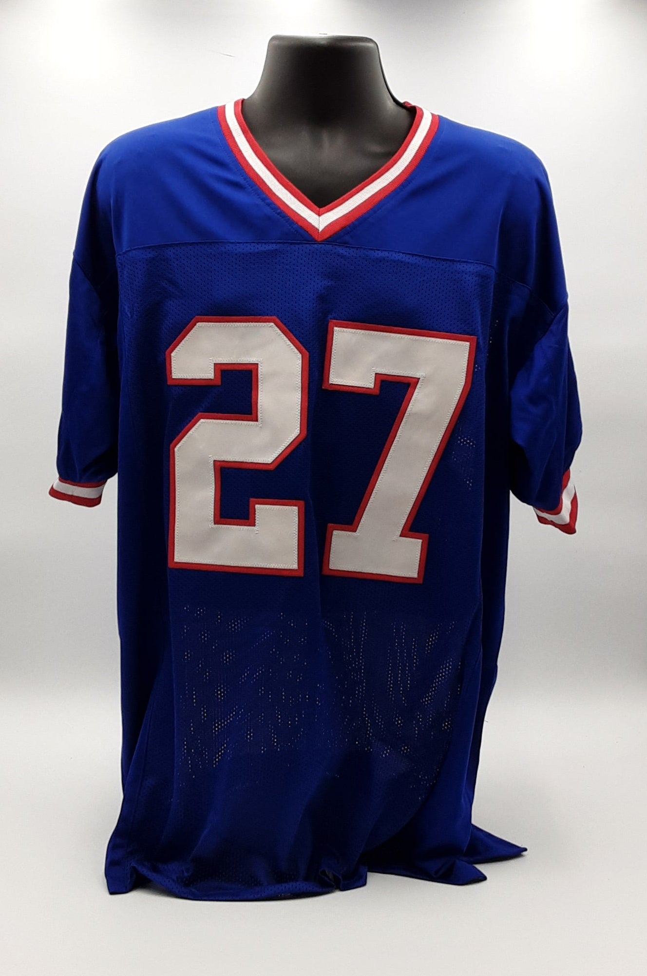 Rodney Hampton Signed Pro Style Jersey Autographed JSA R1